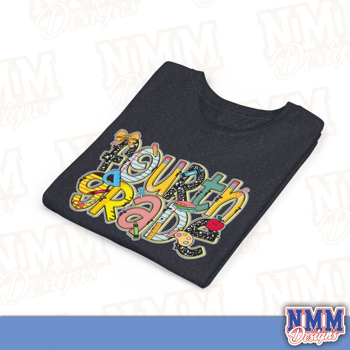 Fourth Grade Back to School Youth Shirt, Kids Sportswear, School Spirit Apparel, Back to School