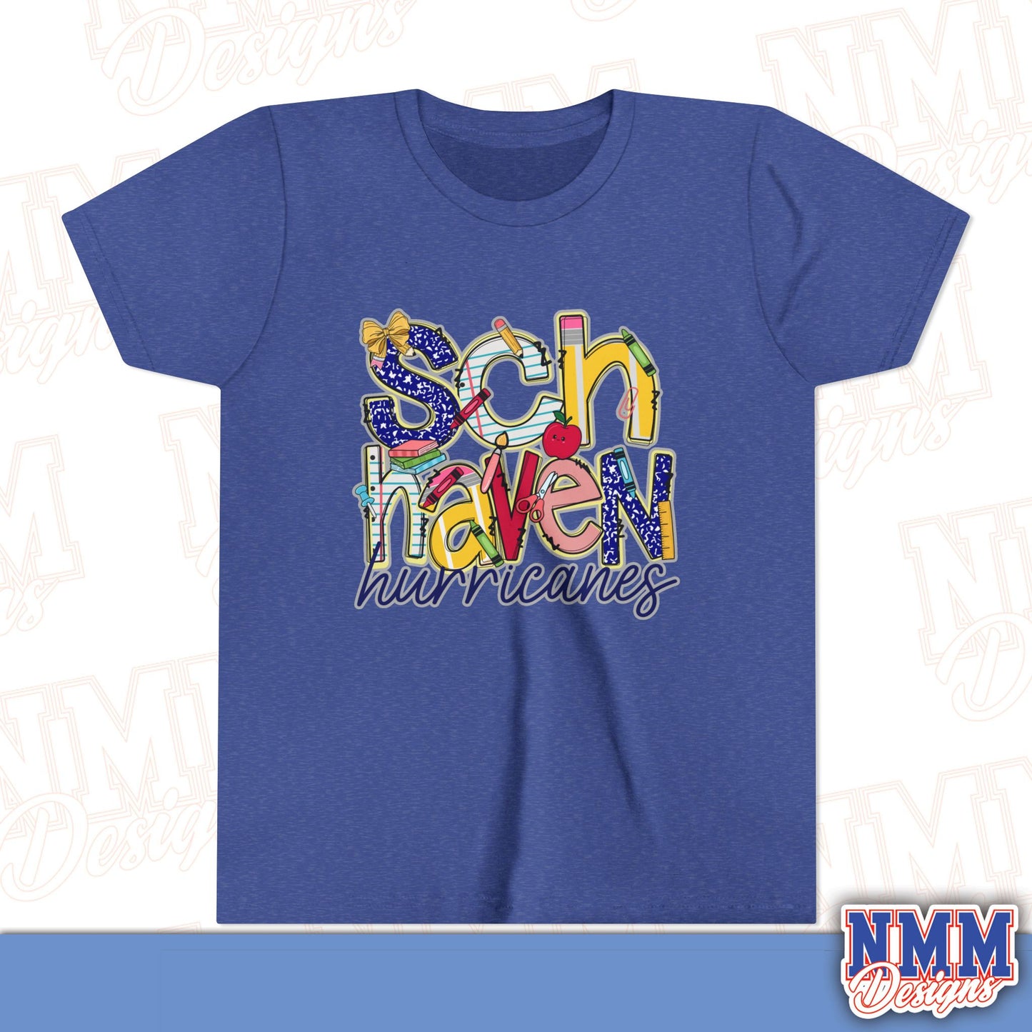 Schuylkill Haven Hurricanes Youth Shirt, Kids Sportswear,,School Spirit Apparel, Back to School
