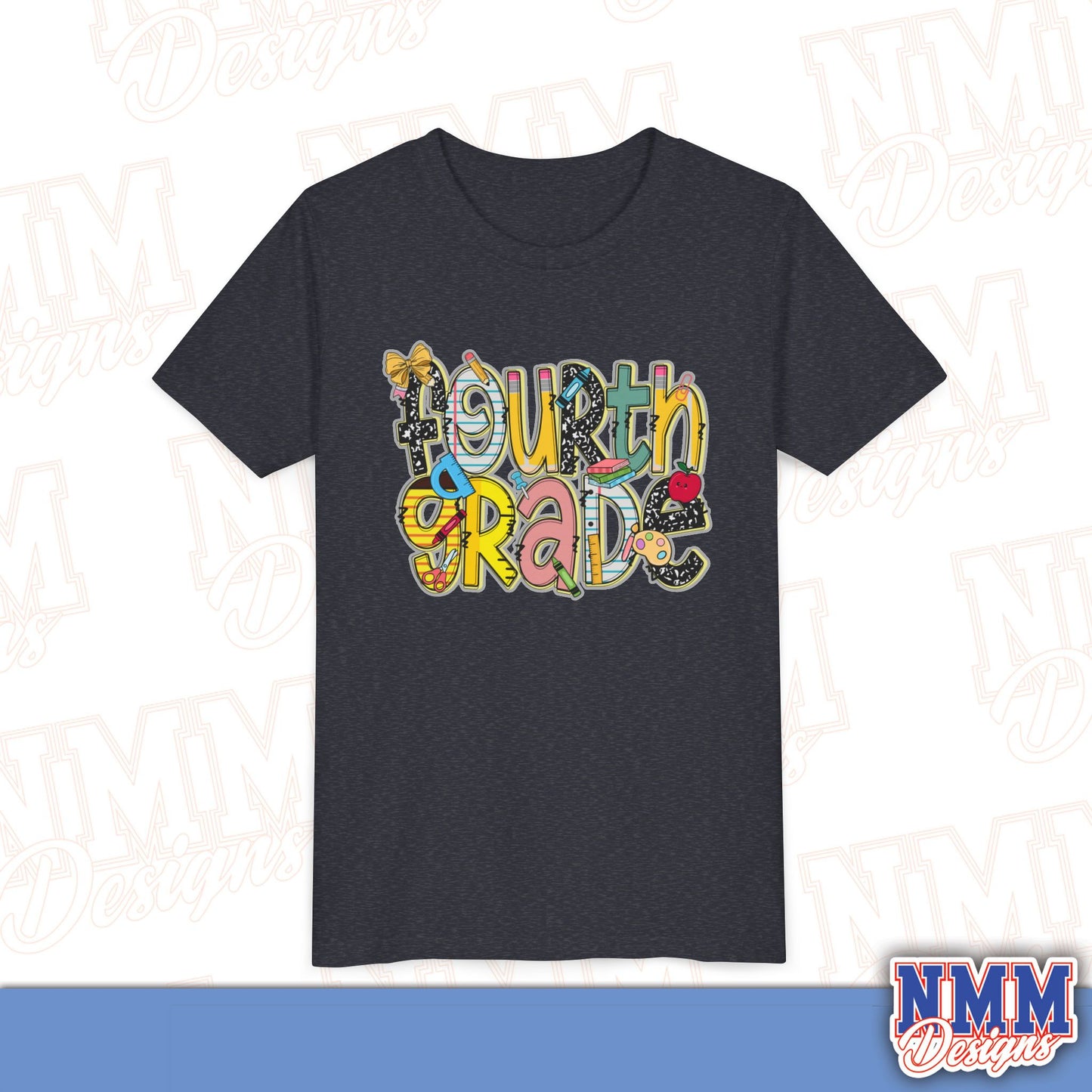 Fourth Grade Back to School Youth Shirt, Kids Sportswear, School Spirit Apparel, Back to School