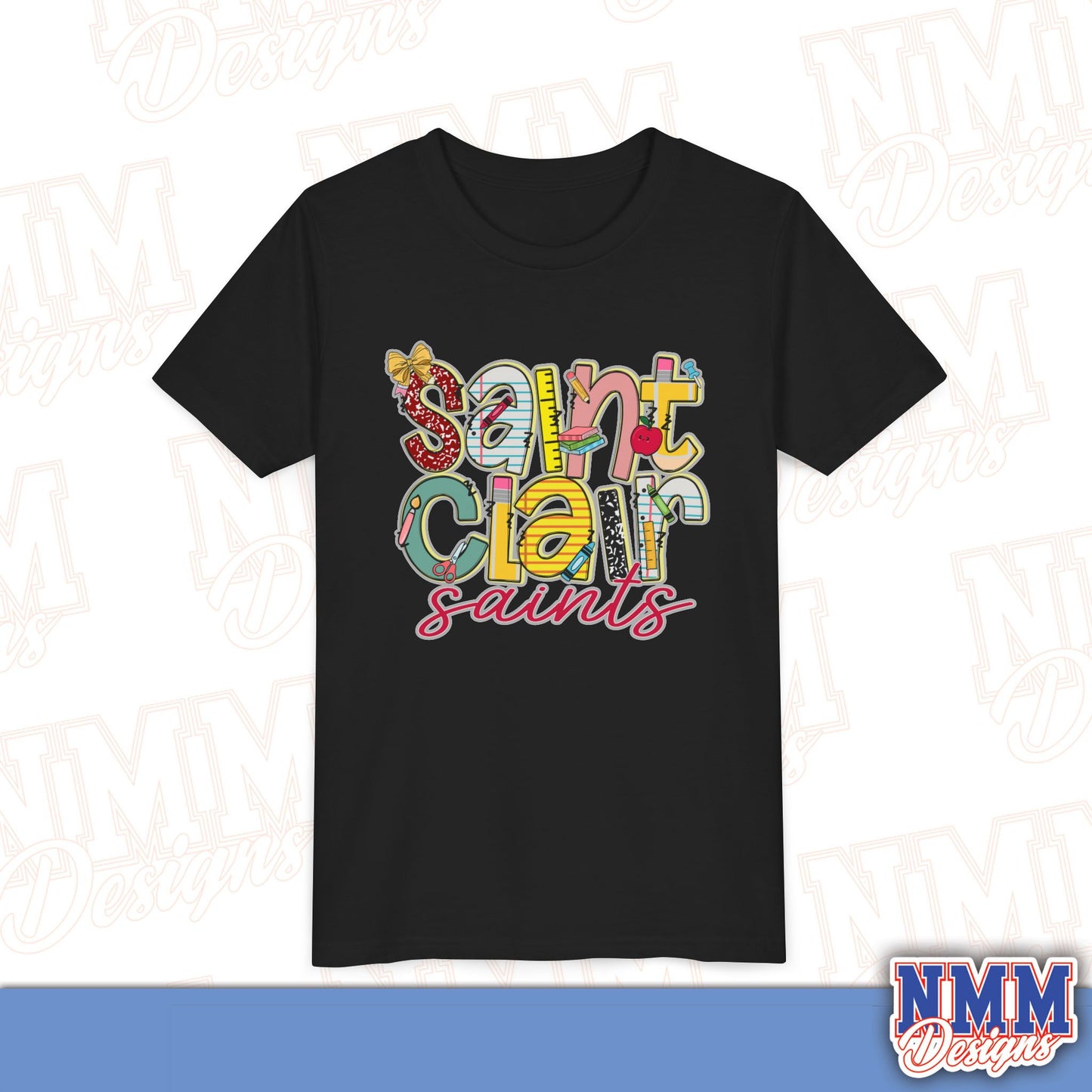Saint Clair School Youth Shirt, Kids Sportswear, School Spirit Apparel, Back to School