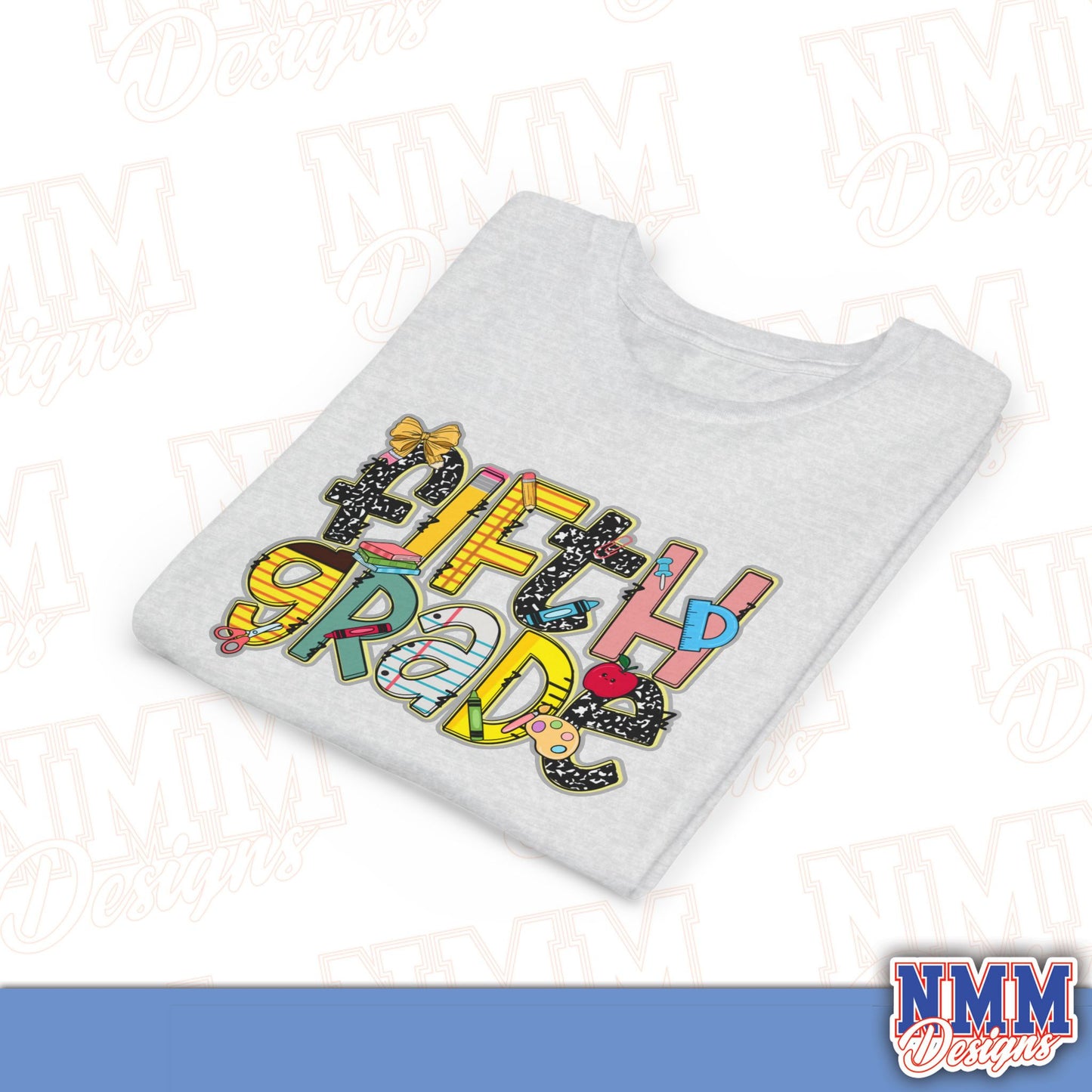 Copy of Fifth Grade Back to School Youth Shirt, Kids Sportswear, School Spirit Apparel, Back to School