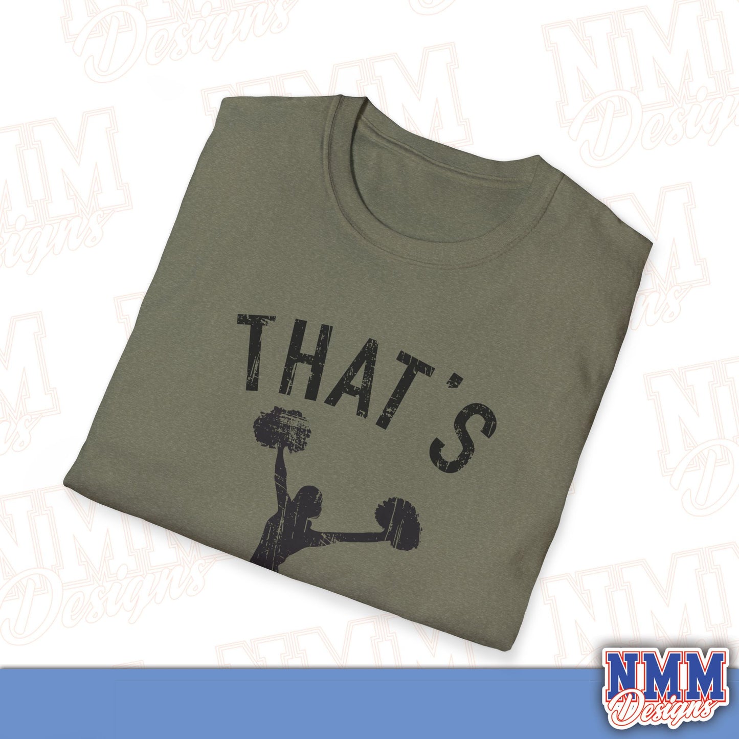 That's My Girl Cheer T-Shirt, Sports Tee, Active Lifestyle Wear, Cheerleading Apparel