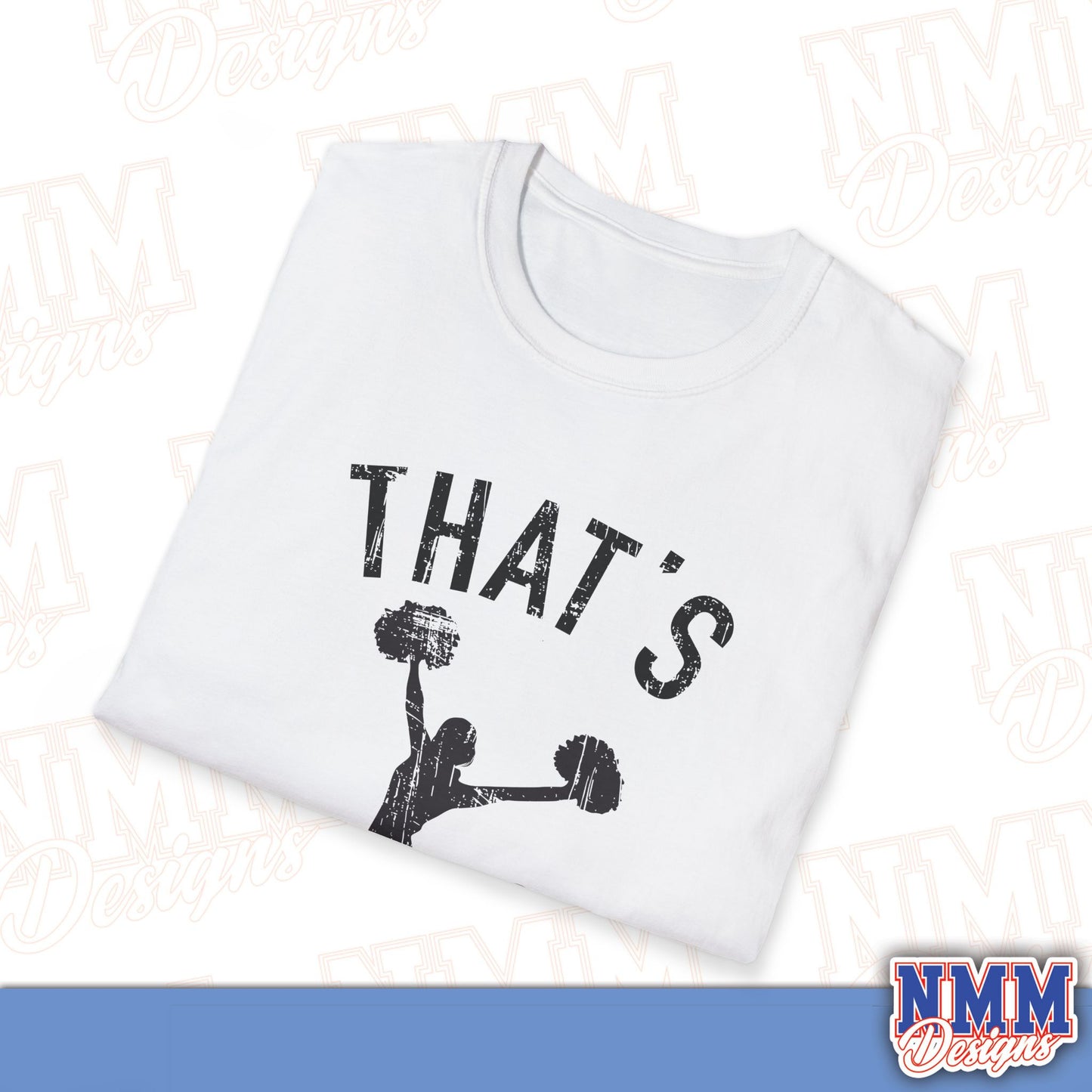 That's My Girl Cheer T-Shirt, Sports Tee, Active Lifestyle Wear, Cheerleading Apparel