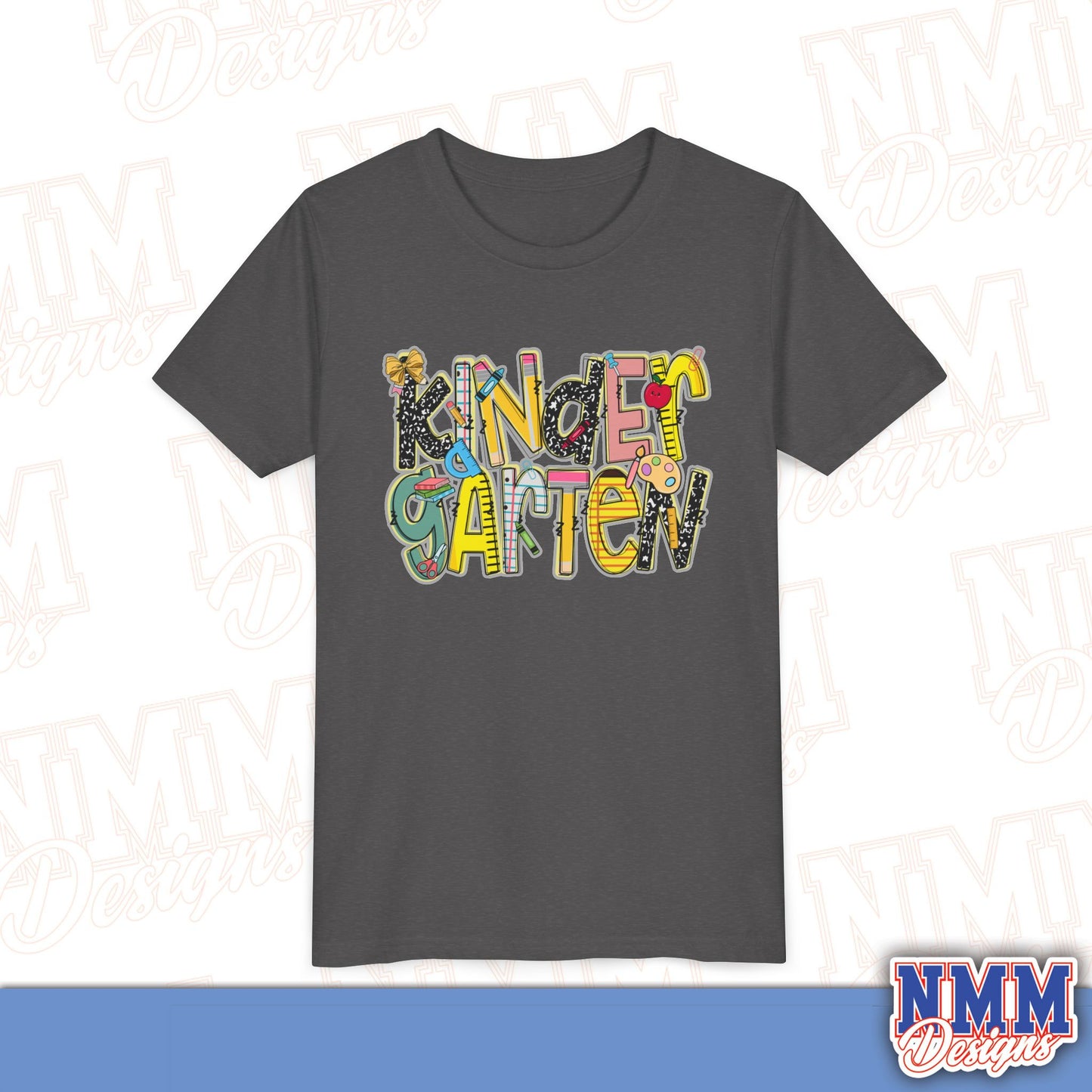 Kindergarten Back to School Youth Shirt, Kids Sportswear, School Spirit Apparel, Back to School