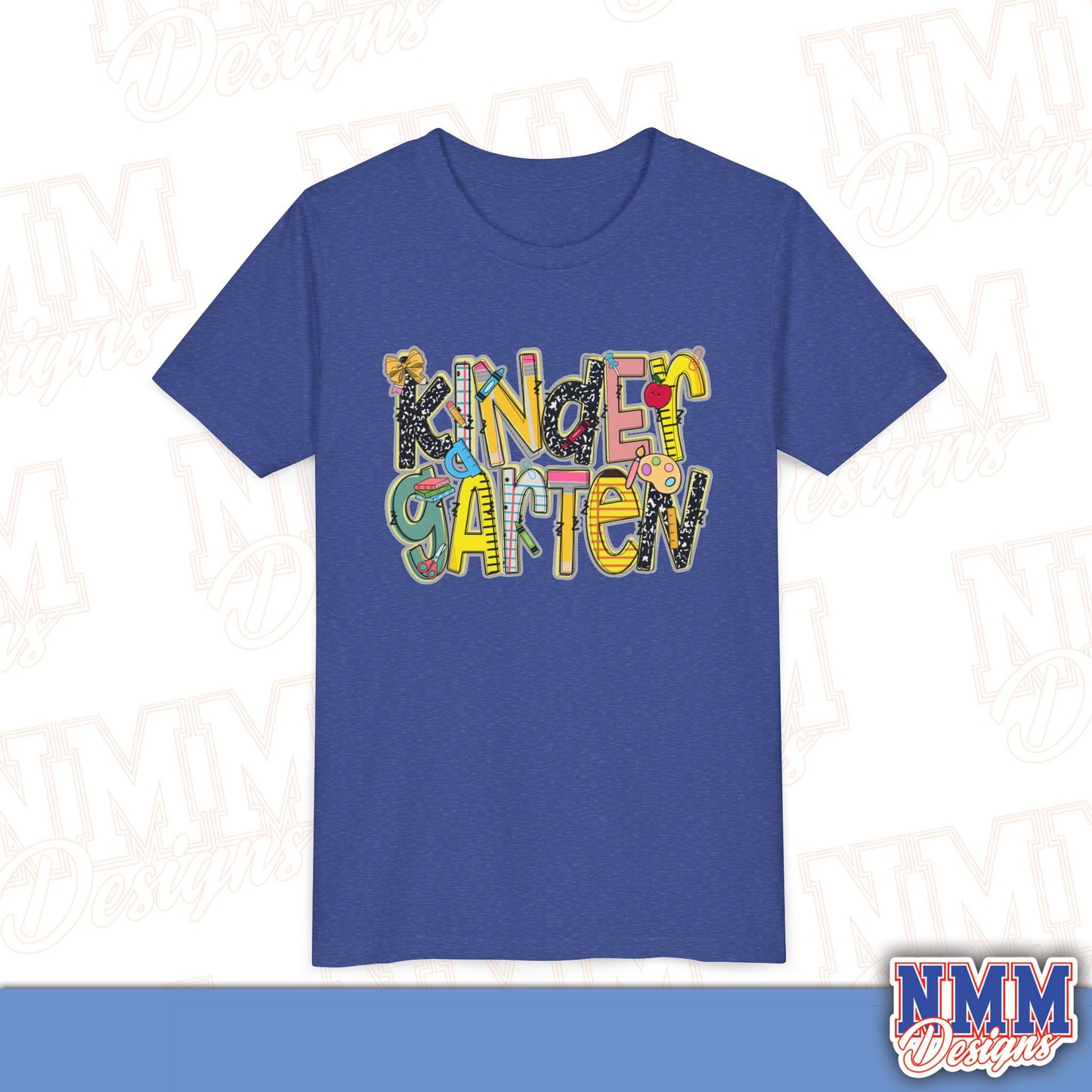Kindergarten Back to School Youth Shirt, Kids Sportswear, School Spirit Apparel, Back to School