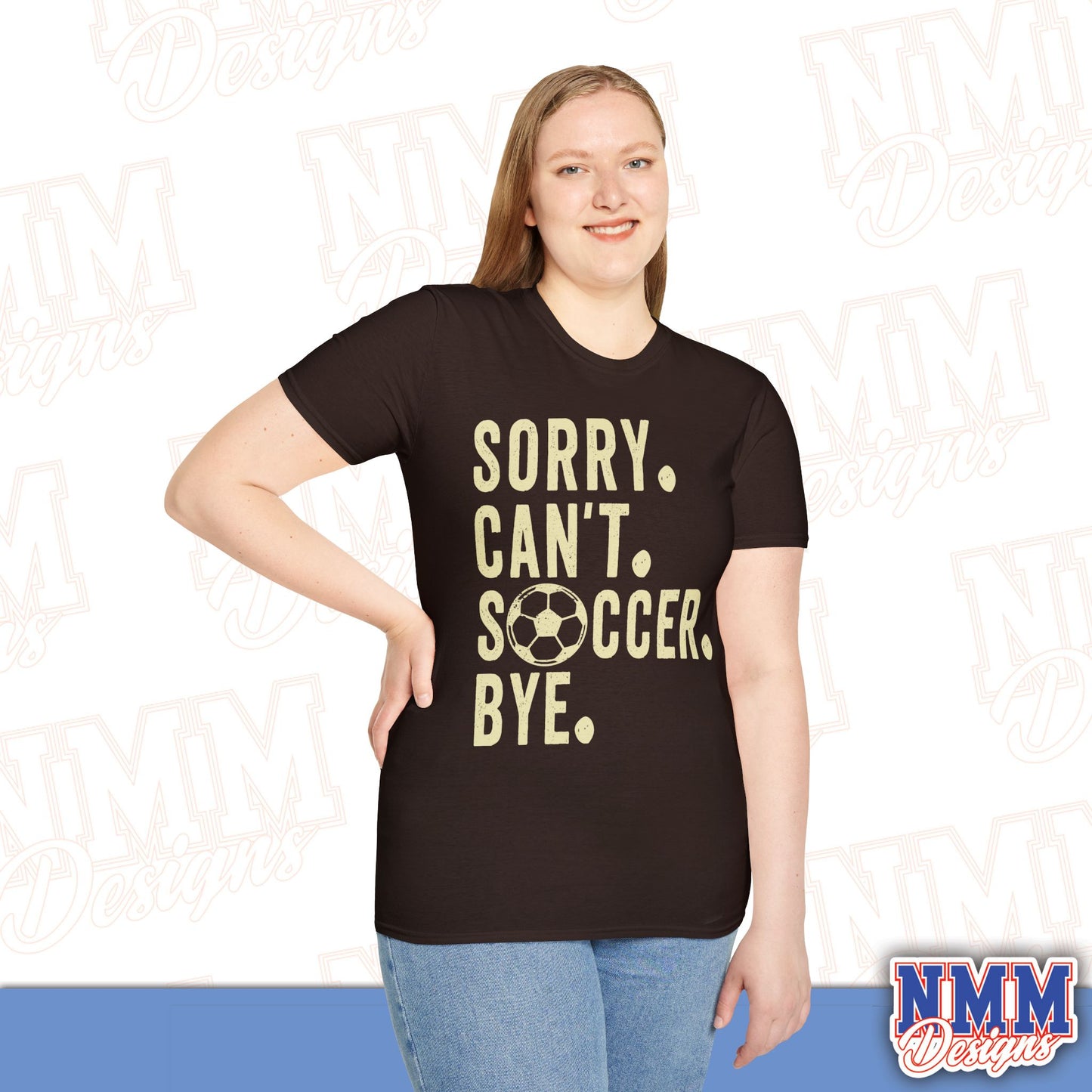 Soccer Lover's Unisex T-Shirt, Cute Sports Top, Gift for Athletes, Game Day Apparel, Casual Wear, Funny Quote Tee, Birthday Gift