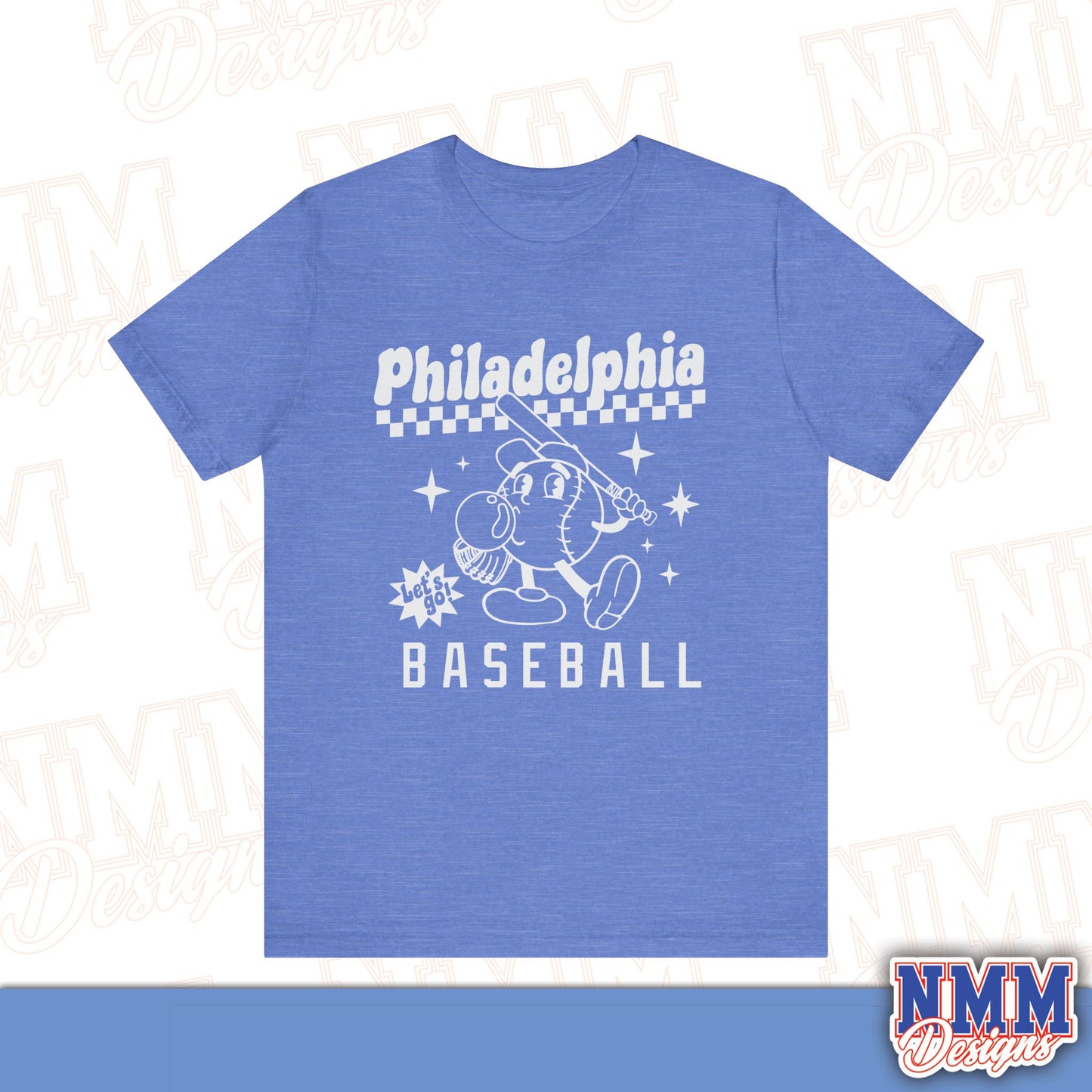 Philadelphia Baseball Retro Unisex Jersey Short Sleeve Tee Philadelphia Baseball