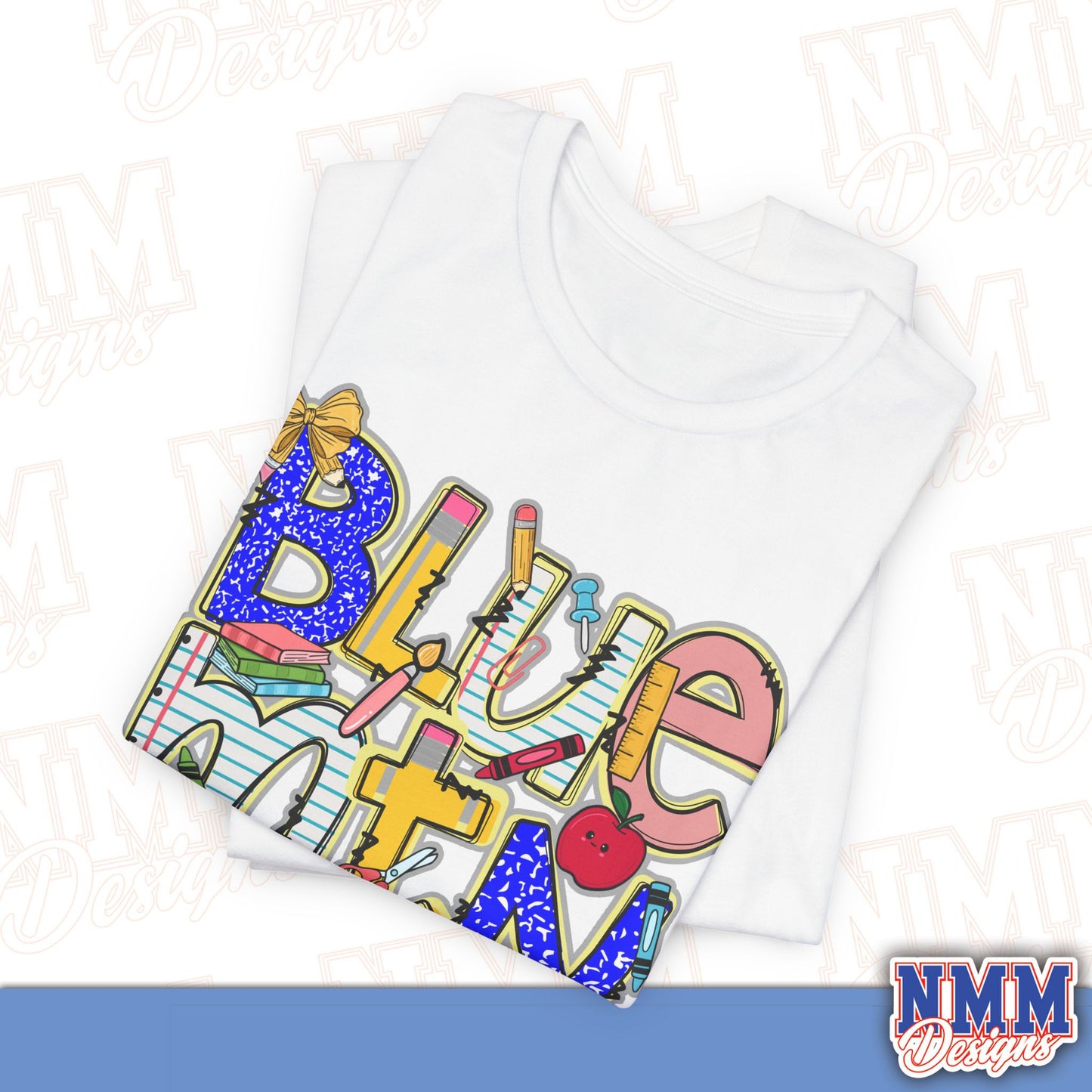 Blue Mountain Eagles Tee Shirt, Unisex Graphic T-Shirt, Casual Wear, Perfect for School Spirit, Gifts for Sports Fans, Summer Outfit