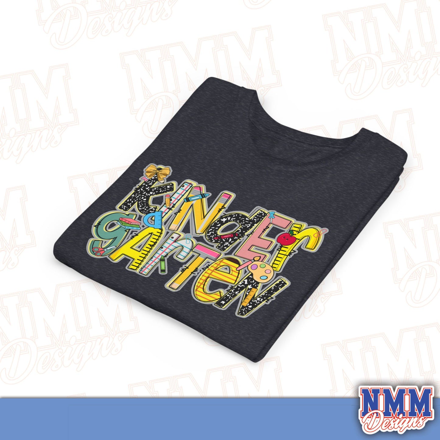 Kindergarten Back to School Youth Shirt, Kids Sportswear, School Spirit Apparel, Back to School