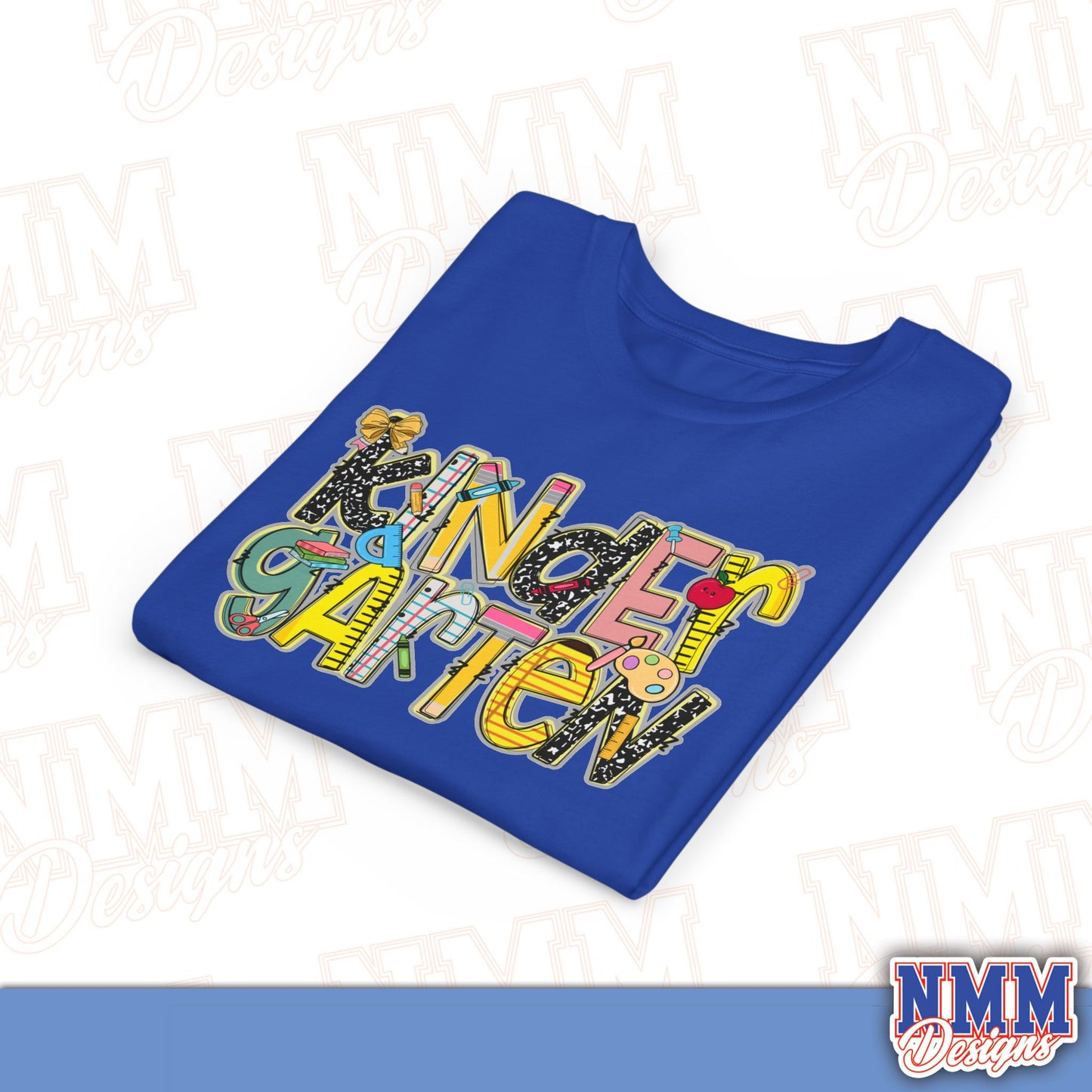 Kindergarten Back to School Youth Shirt, Kids Sportswear, School Spirit Apparel, Back to School