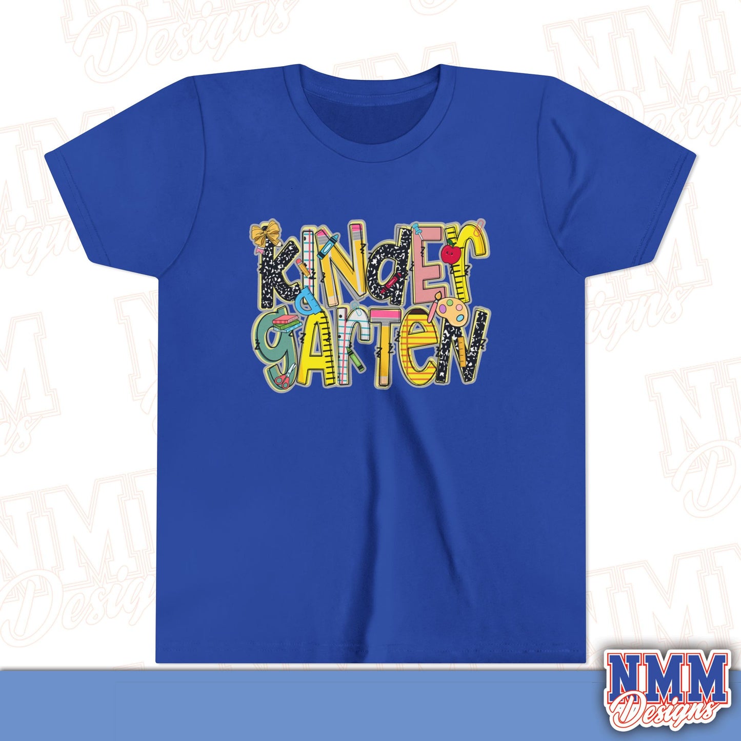 Kindergarten Back to School Youth Shirt, Kids Sportswear, School Spirit Apparel, Back to School
