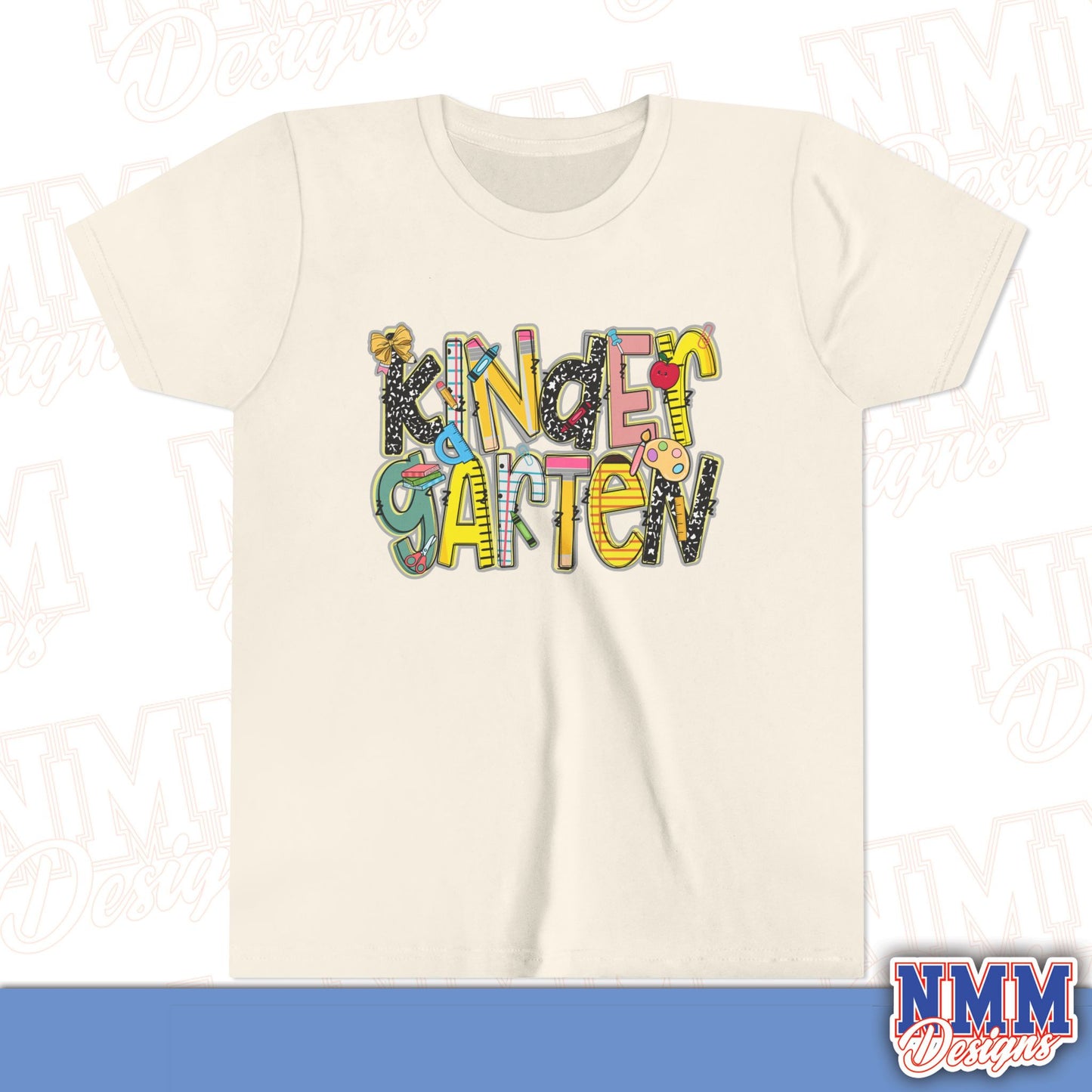 Kindergarten Back to School Youth Shirt, Kids Sportswear, School Spirit Apparel, Back to School