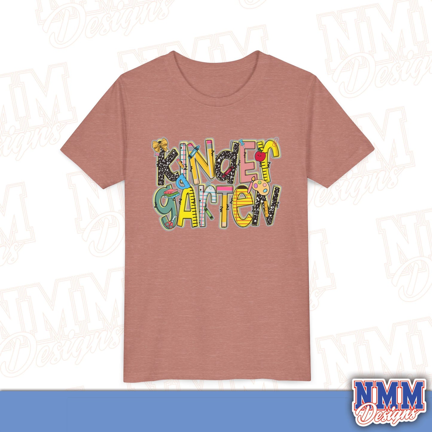 Kindergarten Back to School Youth Shirt, Kids Sportswear, School Spirit Apparel, Back to School