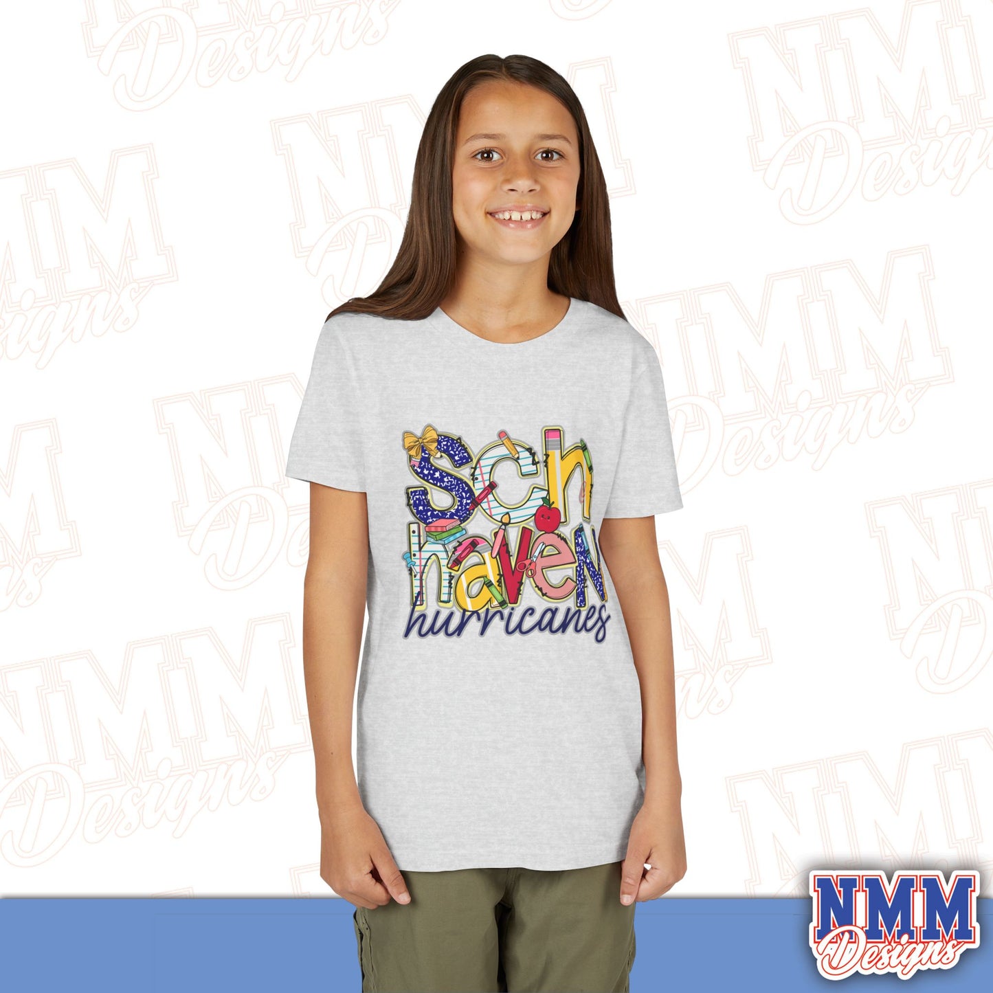 Schuylkill Haven Hurricanes Youth Shirt, Kids Sportswear,,School Spirit Apparel, Back to School