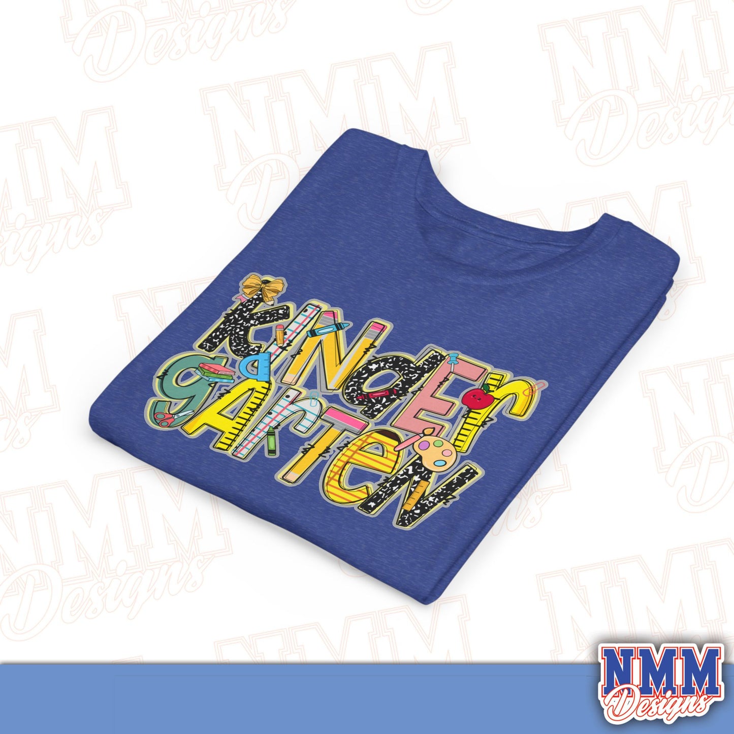 Kindergarten Back to School Youth Shirt, Kids Sportswear, School Spirit Apparel, Back to School