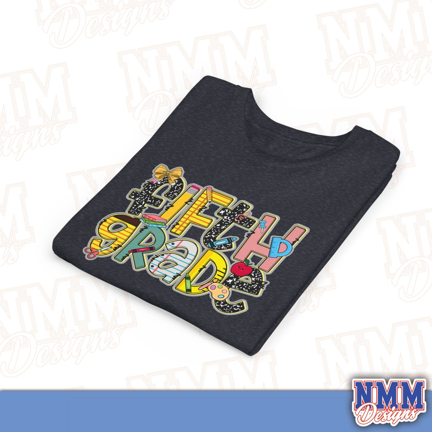 Copy of Fifth Grade Back to School Youth Shirt, Kids Sportswear, School Spirit Apparel, Back to School