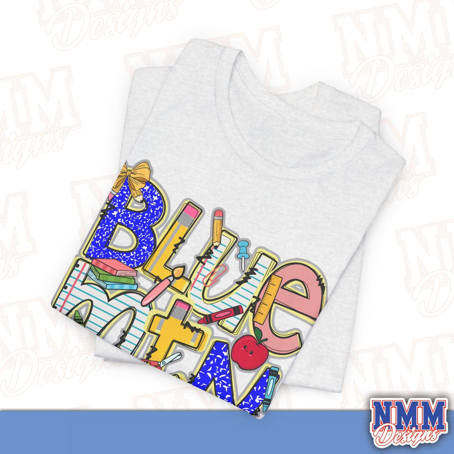 Blue Mountain Eagles Tee Shirt, Unisex Graphic T-Shirt, Casual Wear, Perfect for School Spirit, Gifts for Sports Fans, Summer Outfit