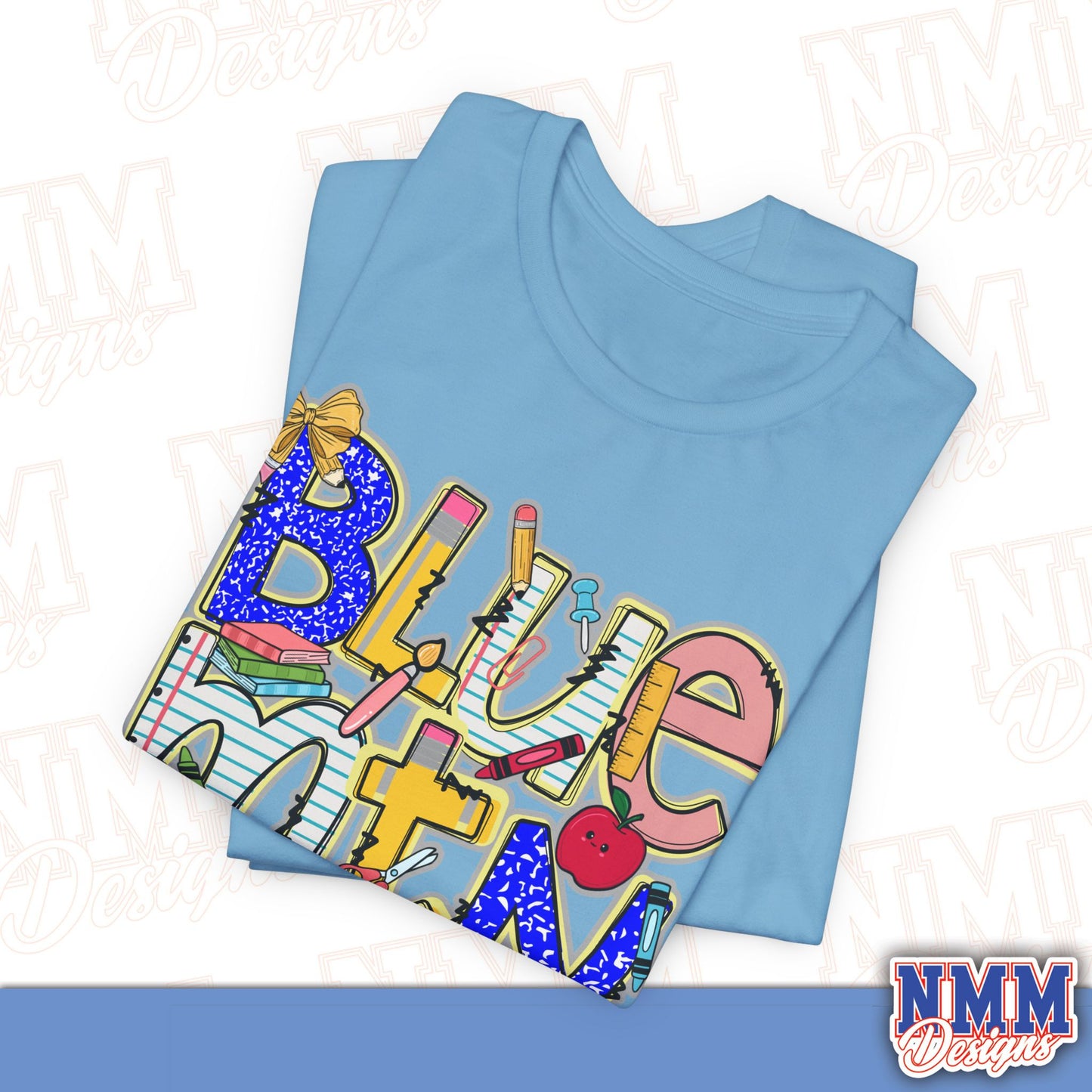 Blue Mountain Eagles Tee Shirt, Unisex Graphic T-Shirt, Casual Wear, Perfect for School Spirit, Gifts for Sports Fans, Summer Outfit