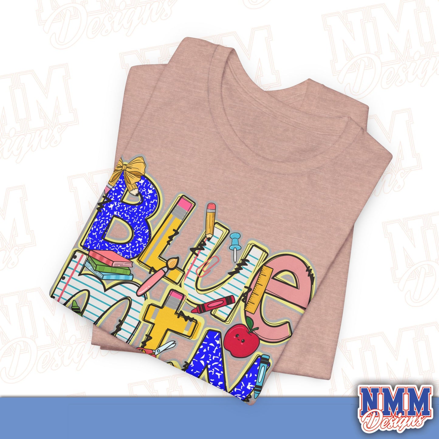Blue Mountain Eagles Tee Shirt, Unisex Graphic T-Shirt, Casual Wear, Perfect for School Spirit, Gifts for Sports Fans, Summer Outfit