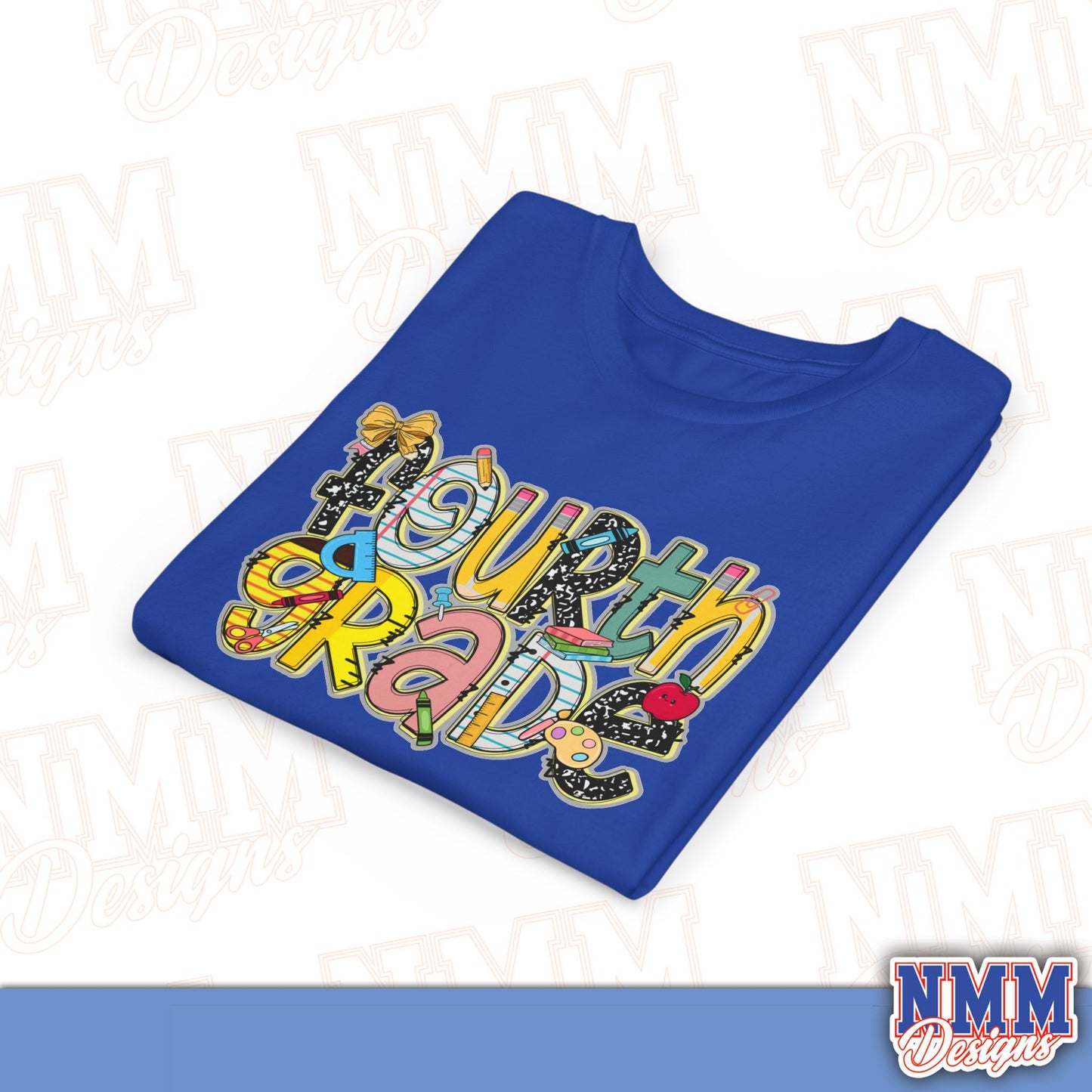 Fourth Grade Back to School Youth Shirt, Kids Sportswear, School Spirit Apparel, Back to School