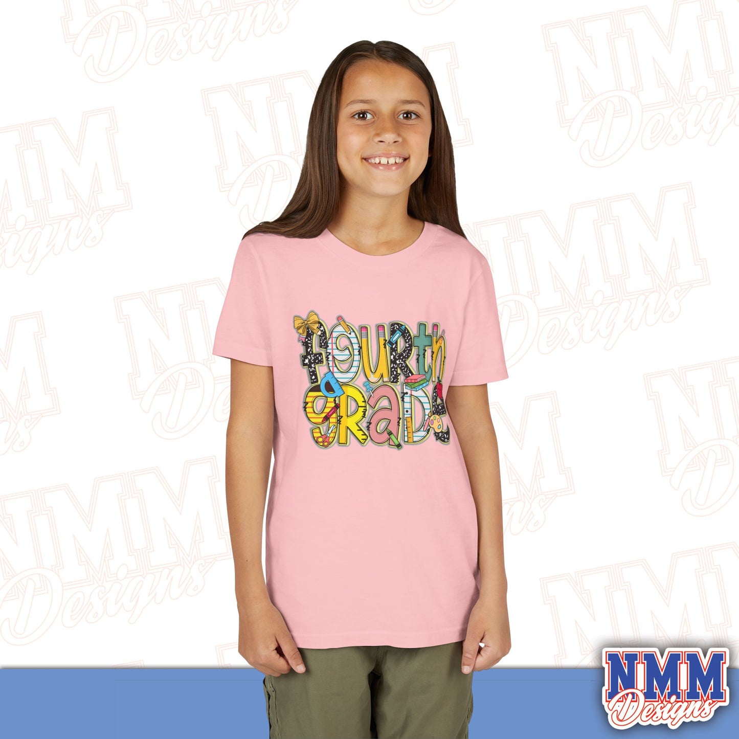 Fourth Grade Back to School Youth Shirt, Kids Sportswear, School Spirit Apparel, Back to School