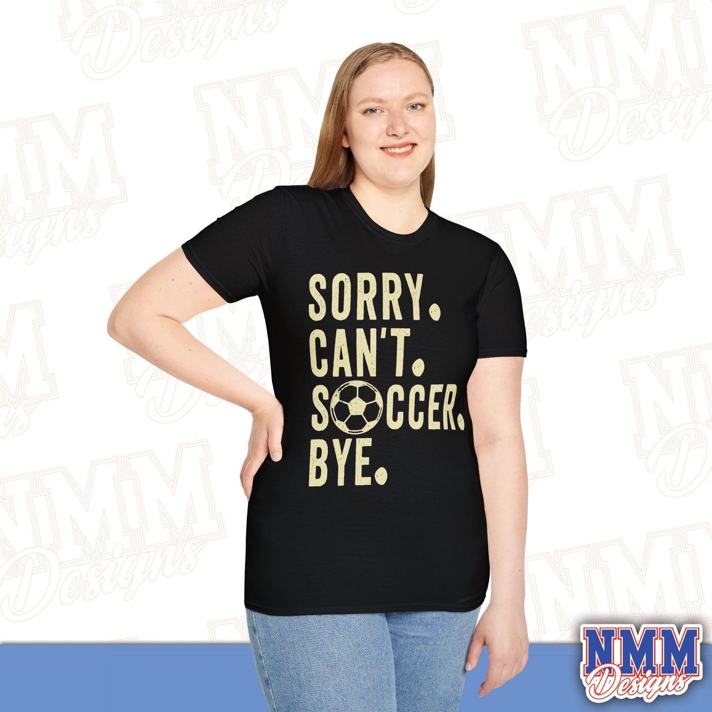 Soccer Lover's Unisex T-Shirt, Cute Sports Top, Gift for Athletes, Game Day Apparel, Casual Wear, Funny Quote Tee, Birthday Gift