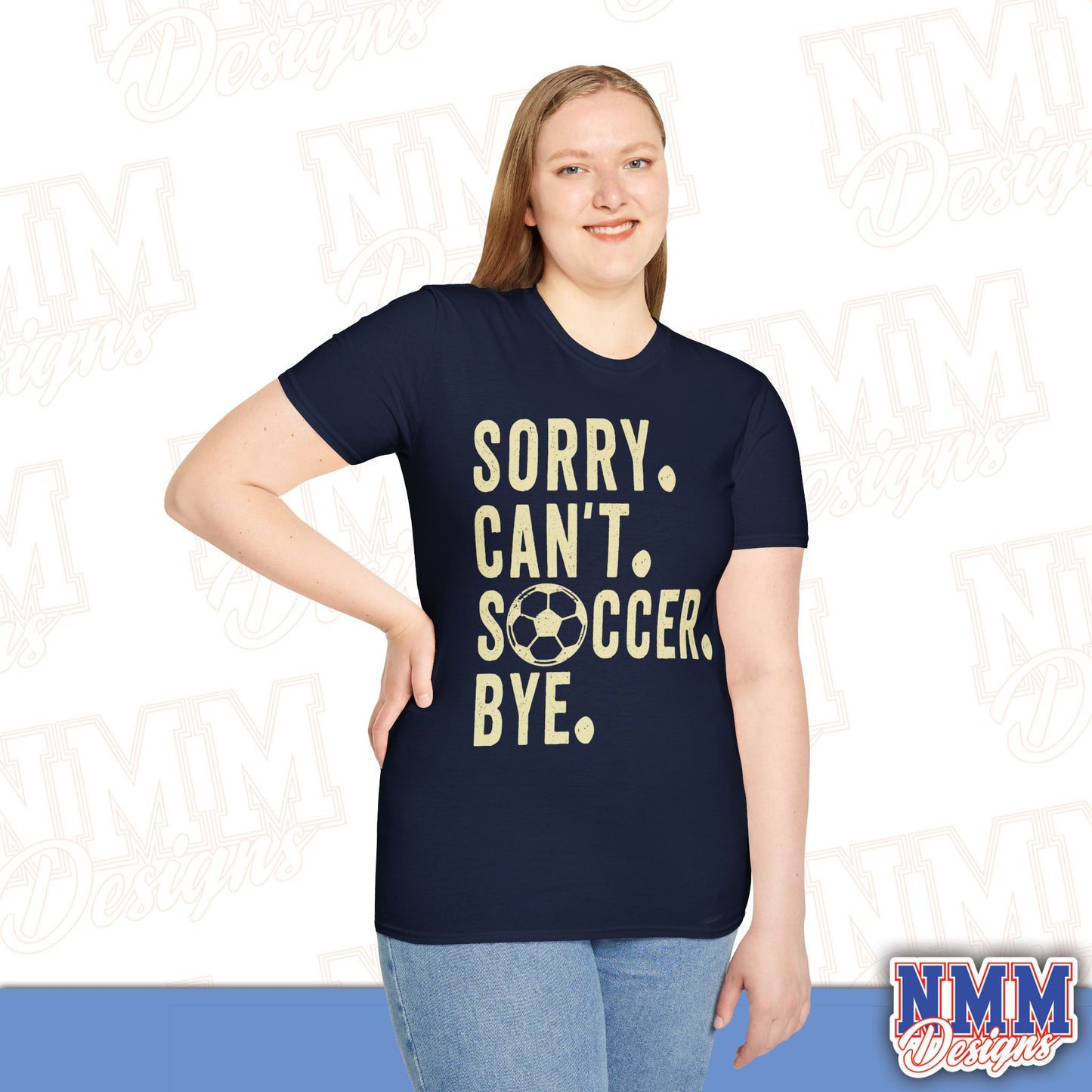 Soccer Lover's Unisex T-Shirt, Cute Sports Top, Gift for Athletes, Game Day Apparel, Casual Wear, Funny Quote Tee, Birthday Gift