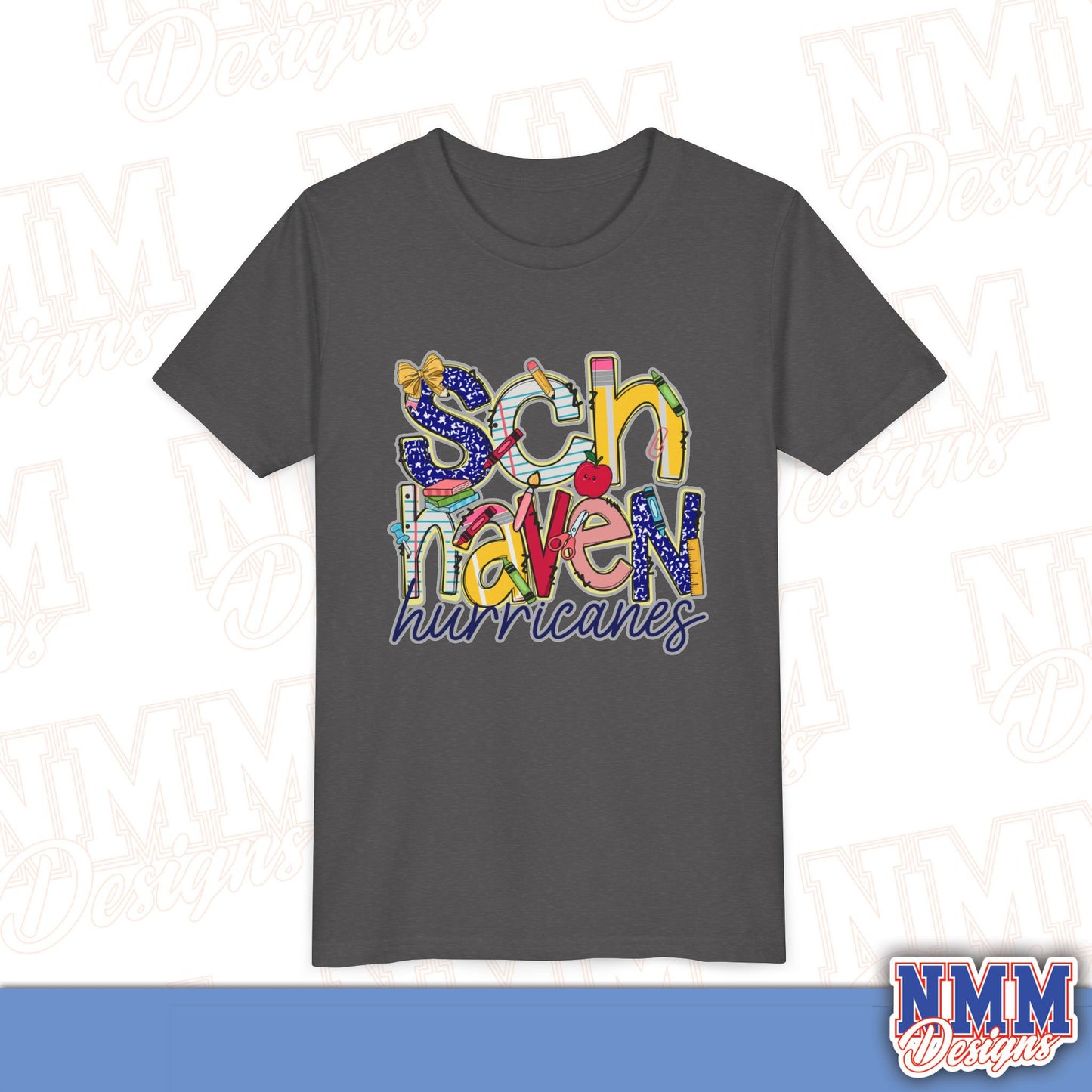 Schuylkill Haven Hurricanes Youth Shirt, Kids Sportswear,,School Spirit Apparel, Back to School