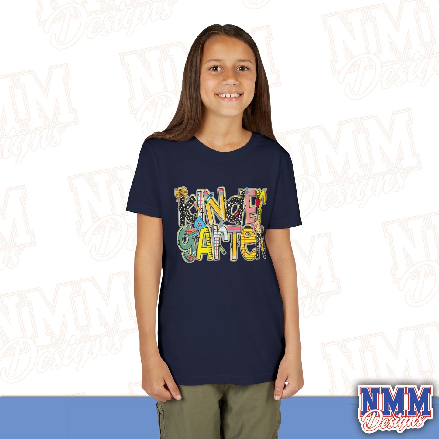 Kindergarten Back to School Youth Shirt, Kids Sportswear, School Spirit Apparel, Back to School