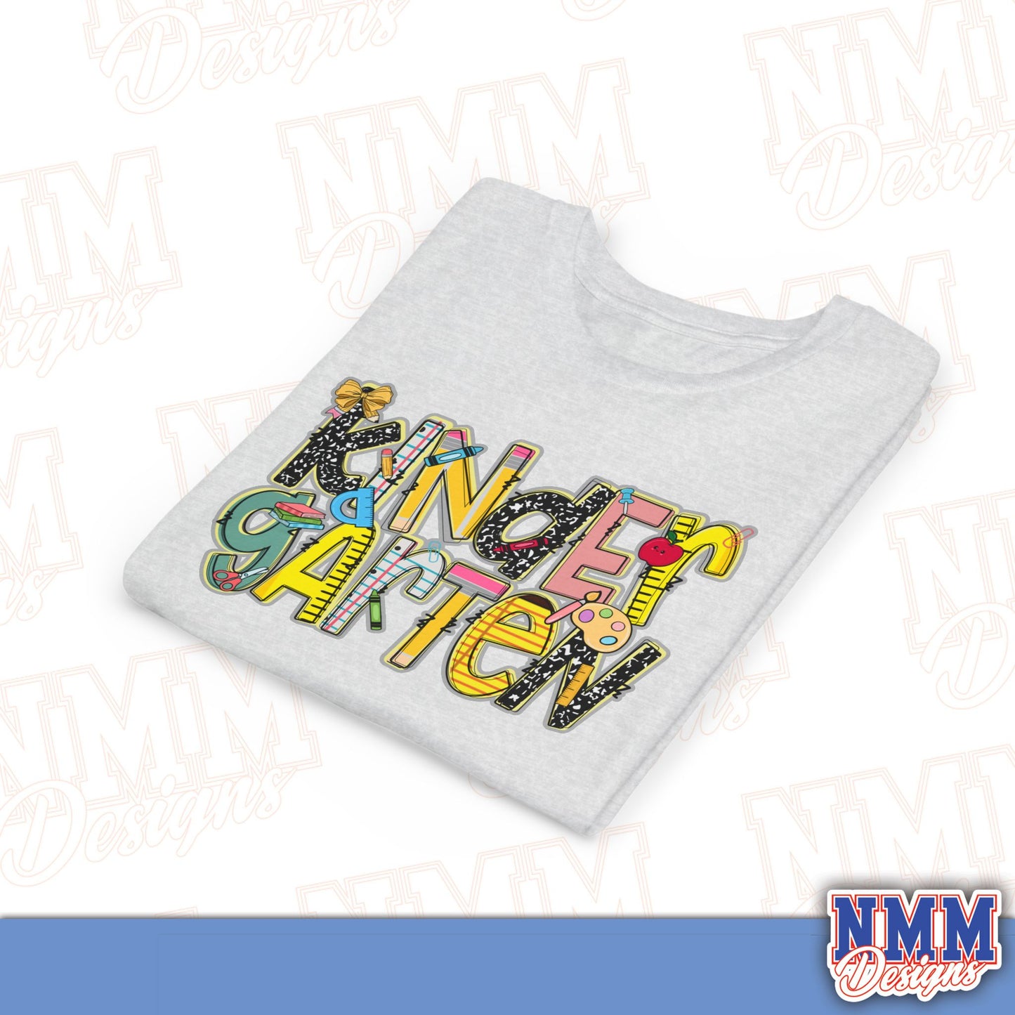 Kindergarten Back to School Youth Shirt, Kids Sportswear, School Spirit Apparel, Back to School