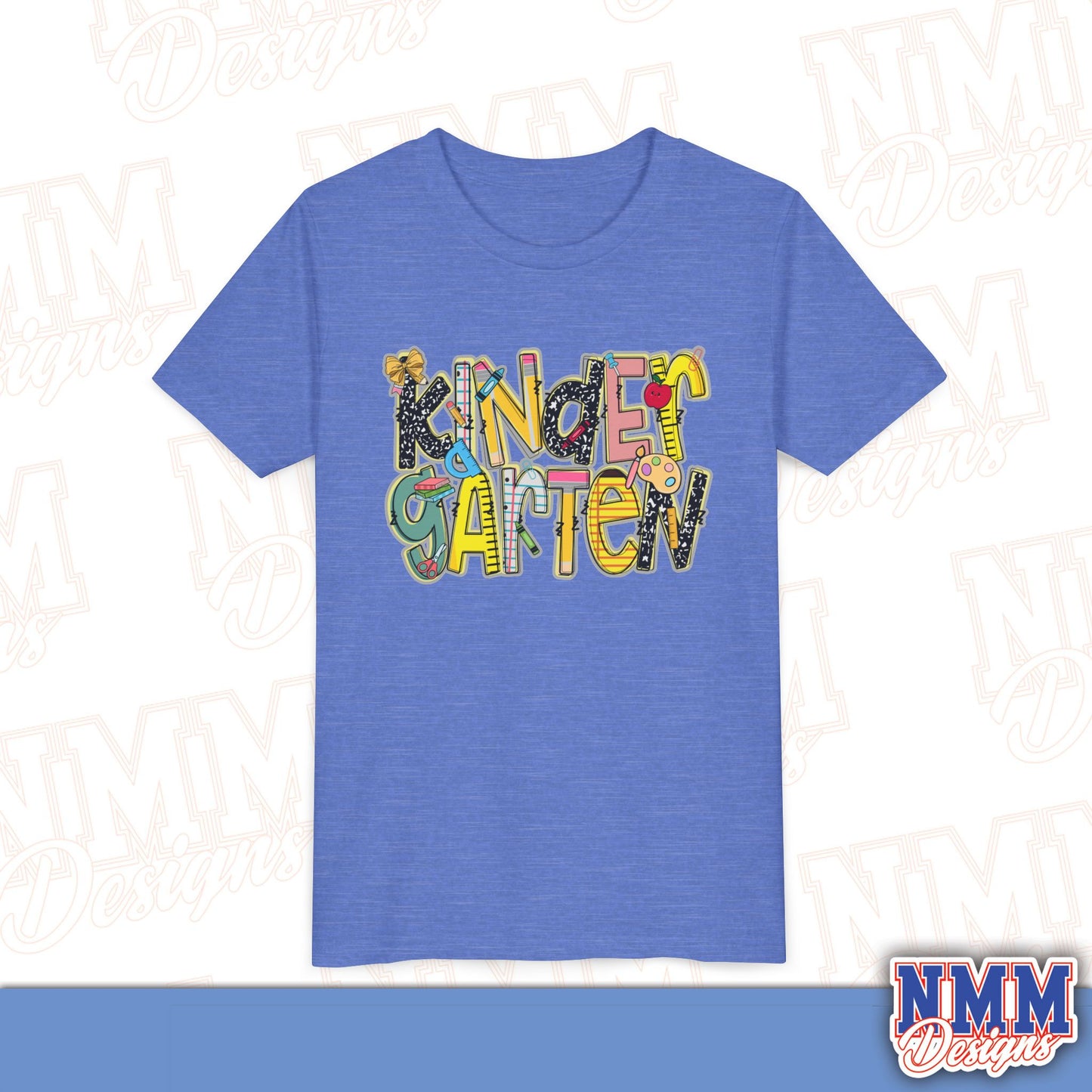 Kindergarten Back to School Youth Shirt, Kids Sportswear, School Spirit Apparel, Back to School