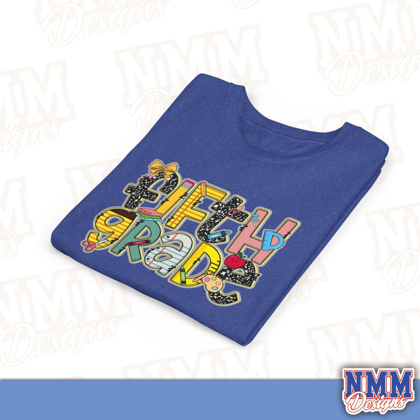 Copy of Fifth Grade Back to School Youth Shirt, Kids Sportswear, School Spirit Apparel, Back to School