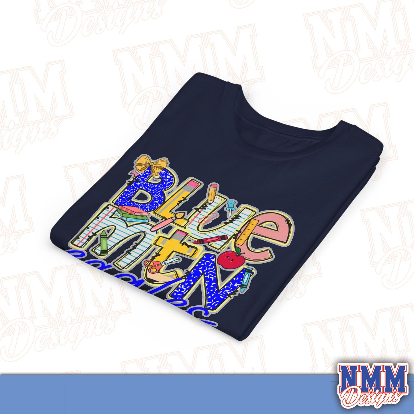Blue Mountain Eagles Youth Shirt, Kids Sportswear, School Spirit Apparel, Back to School