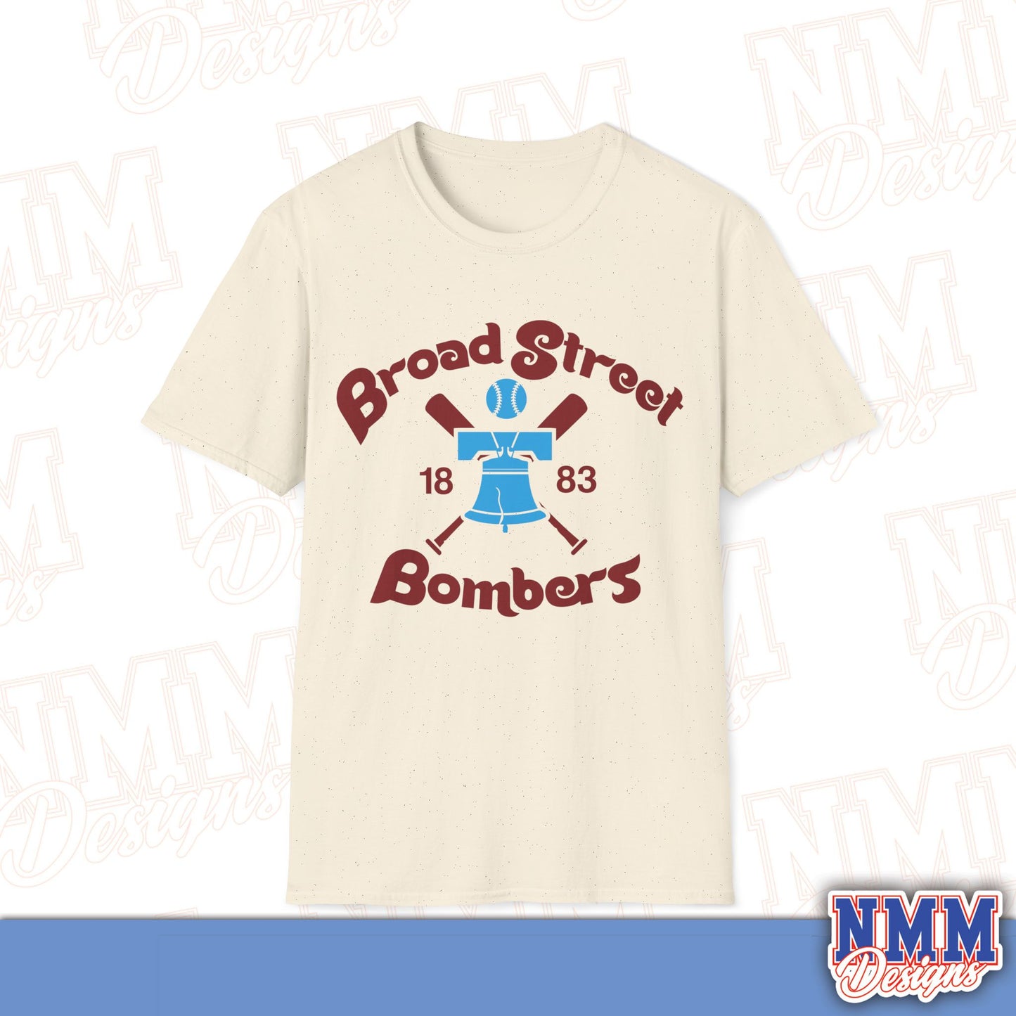 Broad Street Bombers Baseball Unisex Softstyle T-Shirt