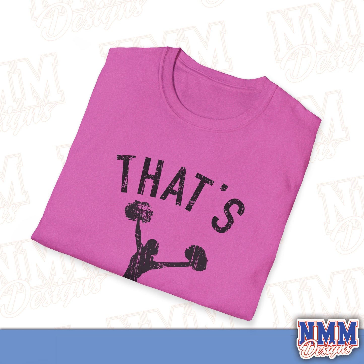 That's My Girl Cheer T-Shirt, Sports Tee, Active Lifestyle Wear, Cheerleading Apparel