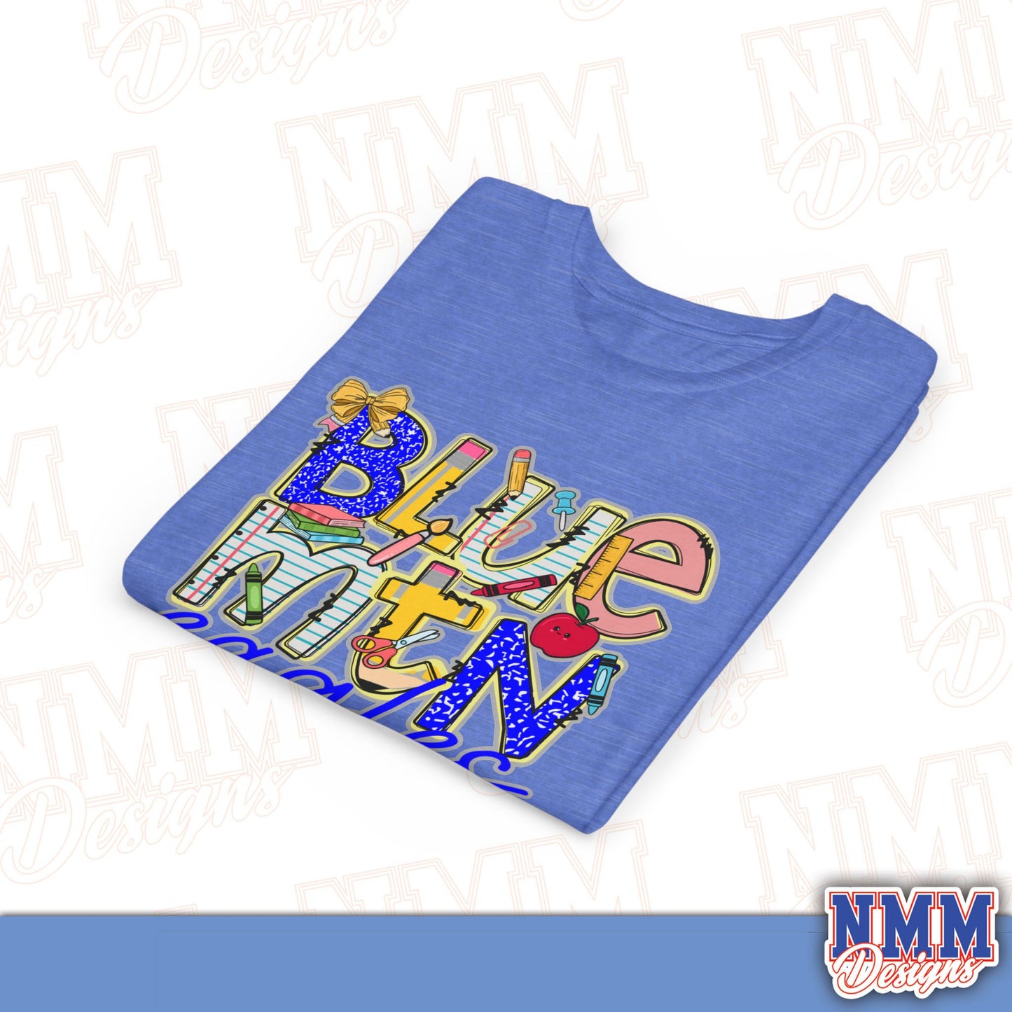 Blue Mountain Eagles Youth Shirt, Kids Sportswear, School Spirit Apparel, Back to School
