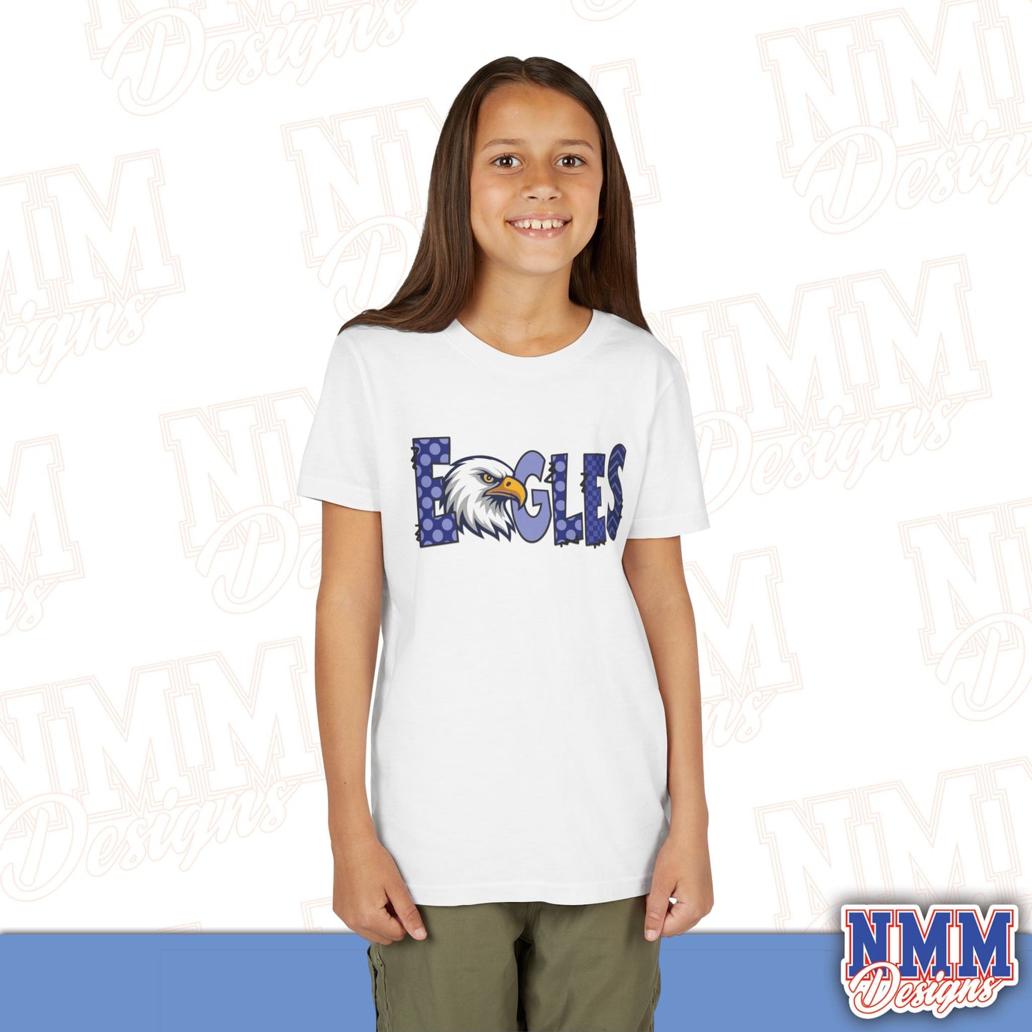 Eagles Youth Shirt, Kids Sportswear, School Spirit Apparel, Back to School