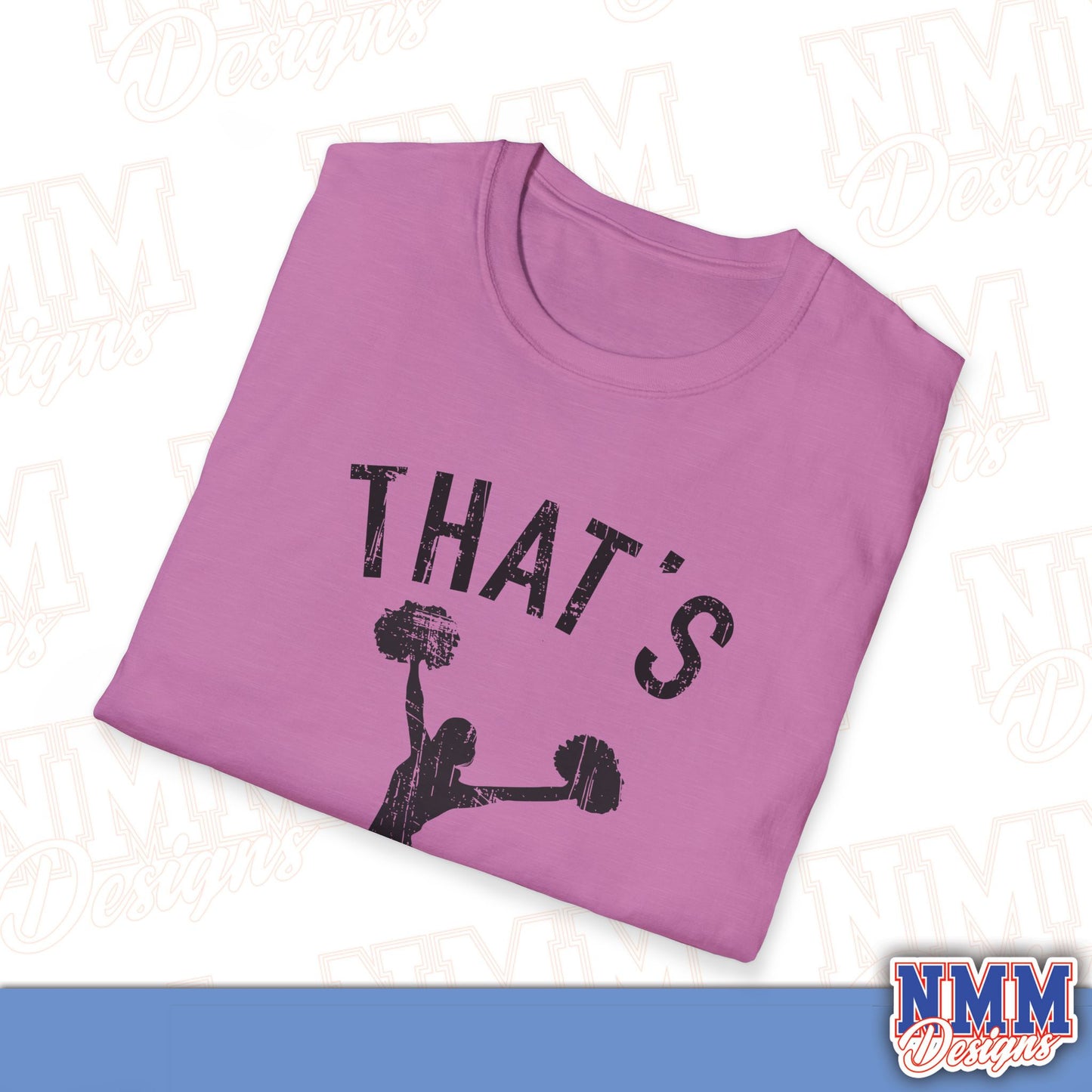 That's My Girl Cheer T-Shirt, Sports Tee, Active Lifestyle Wear, Cheerleading Apparel