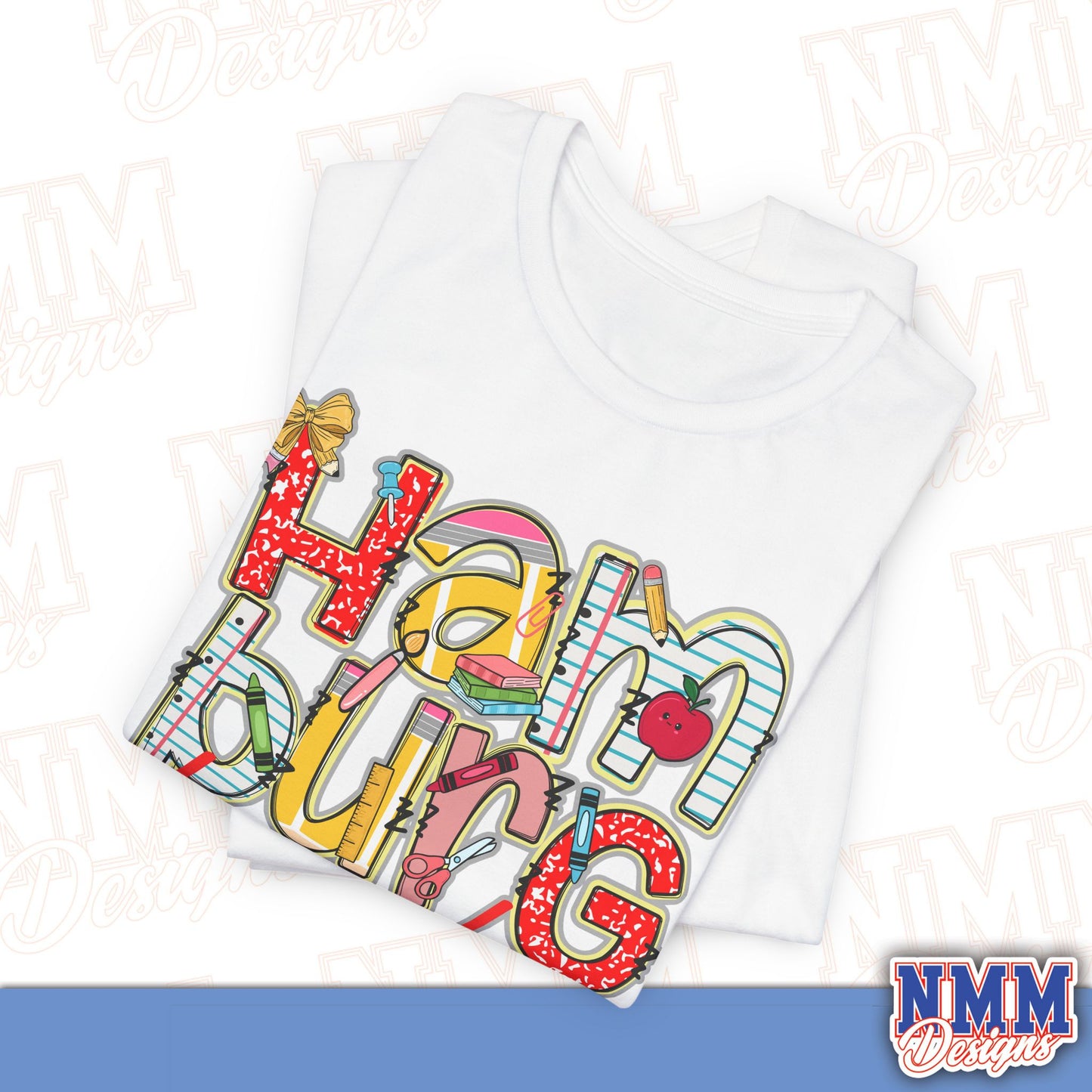 Hamburg Hawks Tee Shirt, Unisex Graphic T-Shirt, Casual Wear, Perfect for School Spirit, Gifts for Sports Fans, Summer Outfit