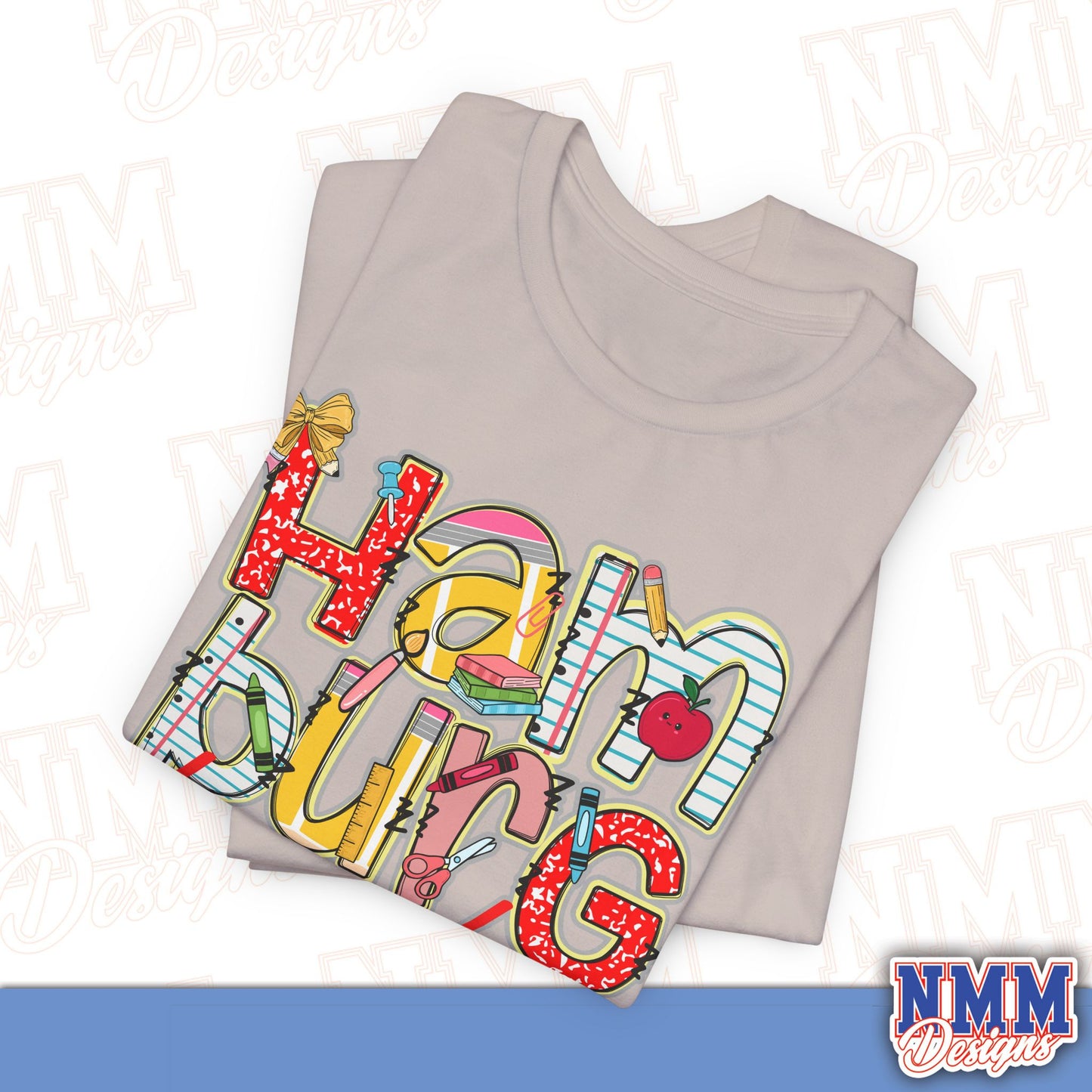 Hamburg Hawks Tee Shirt, Unisex Graphic T-Shirt, Casual Wear, Perfect for School Spirit, Gifts for Sports Fans, Summer Outfit