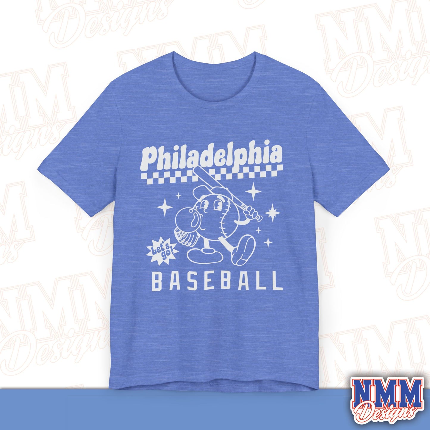 Philadelphia Baseball Retro Unisex Jersey Short Sleeve Tee Philadelphia Baseball