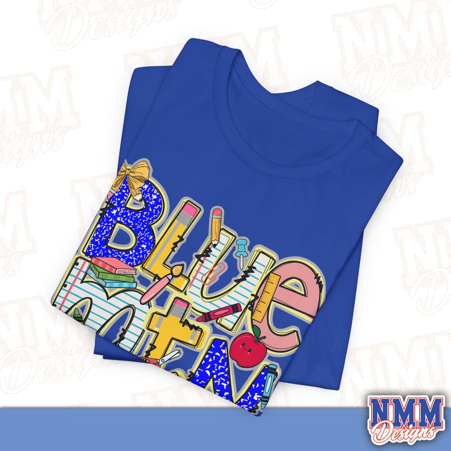 Blue Mountain Eagles Tee Shirt, Unisex Graphic T-Shirt, Casual Wear, Perfect for School Spirit, Gifts for Sports Fans, Summer Outfit