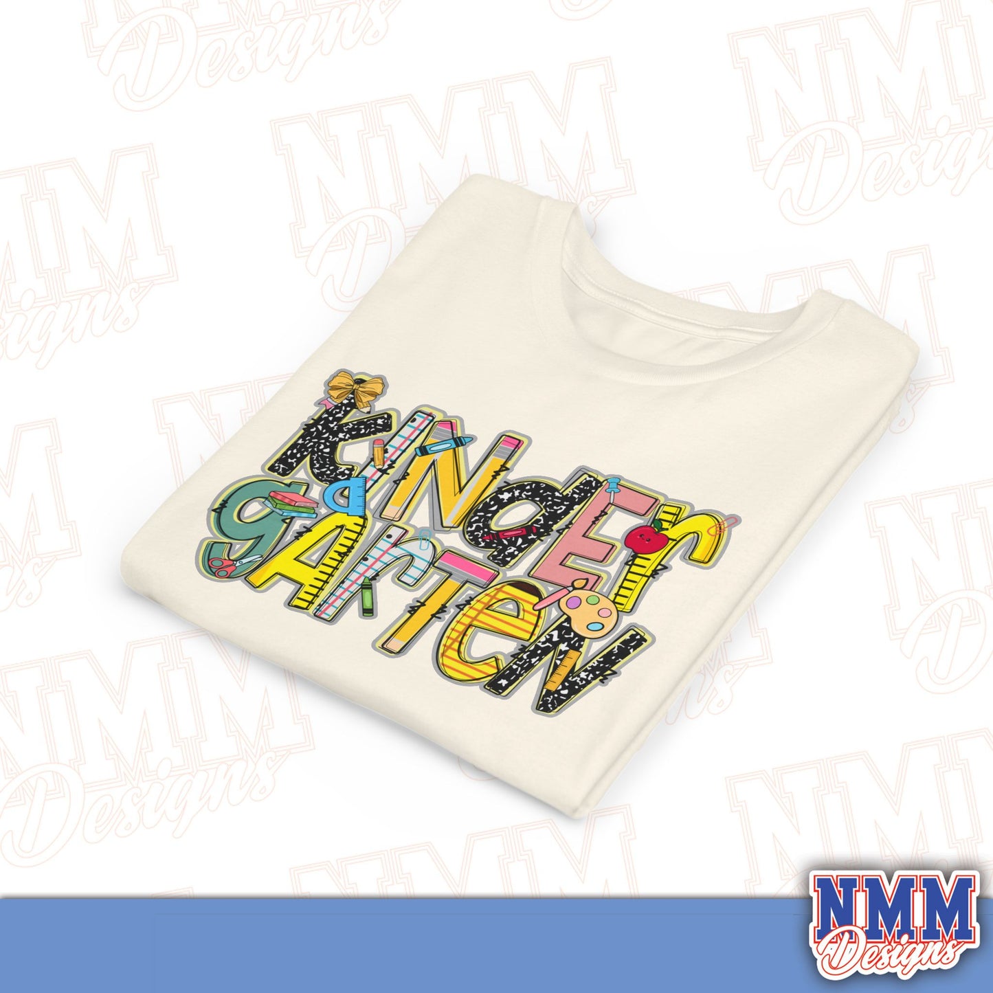 Kindergarten Back to School Youth Shirt, Kids Sportswear, School Spirit Apparel, Back to School