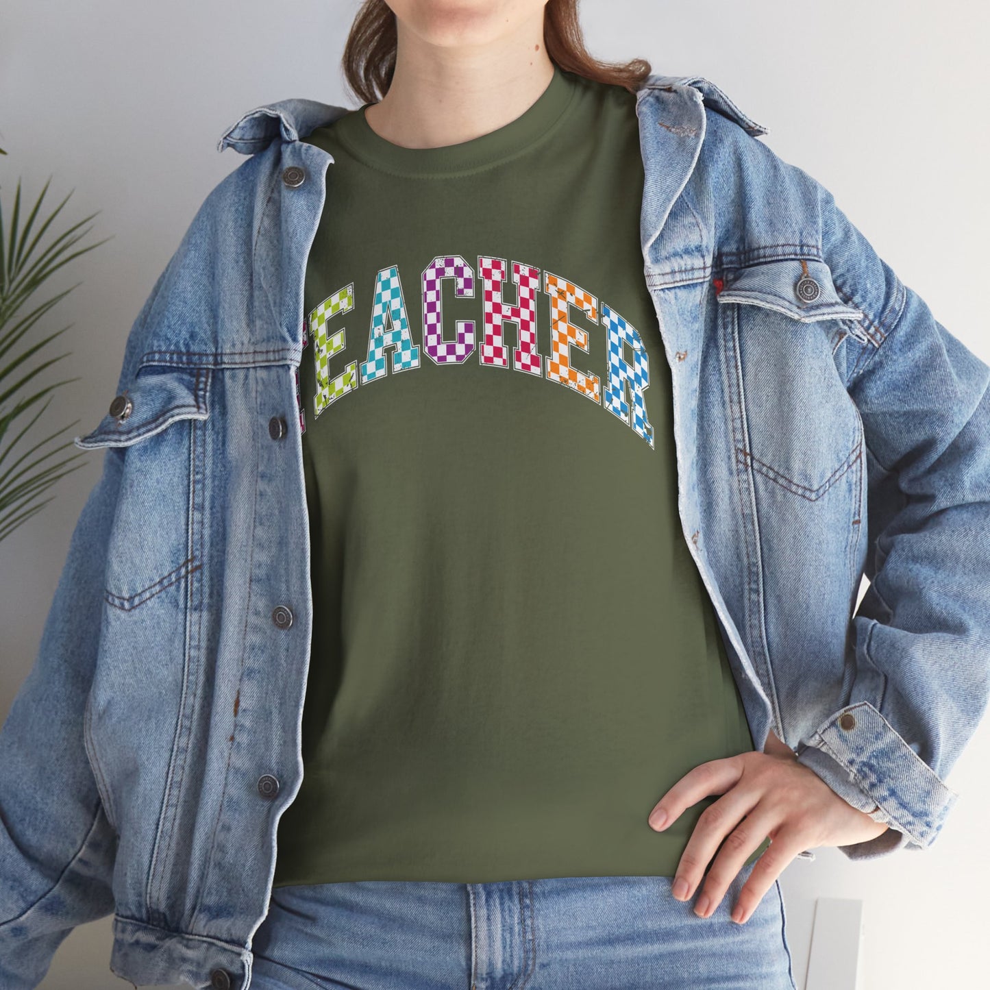 Teacher Appreciation T-Shirt, Unisex Cotton Tee, Gift for Teachers, Back to School Shirt, Cute Teacher Outfit, Classroom Humor Tee