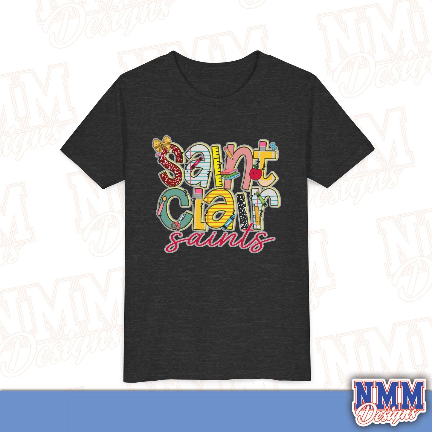 Saint Clair School Youth Shirt, Kids Sportswear, School Spirit Apparel, Back to School