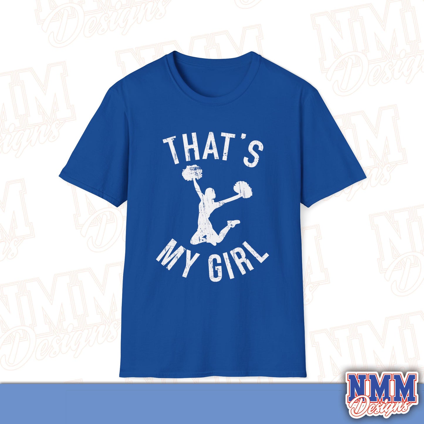 That's My Girl Cheer T-Shirt, Sports Tee, Active Lifestyle Wear, Cheerleading Apparel