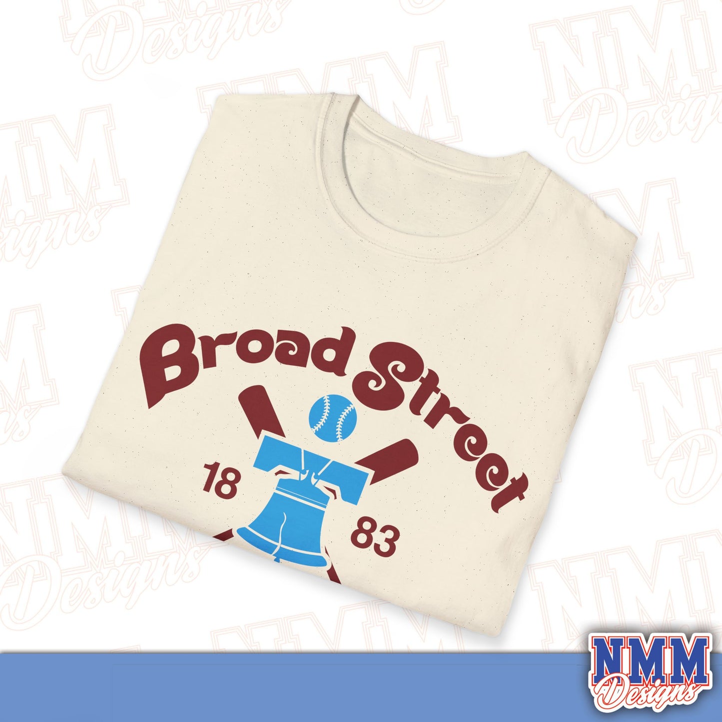 Broad Street Bombers Baseball Unisex Softstyle T-Shirt