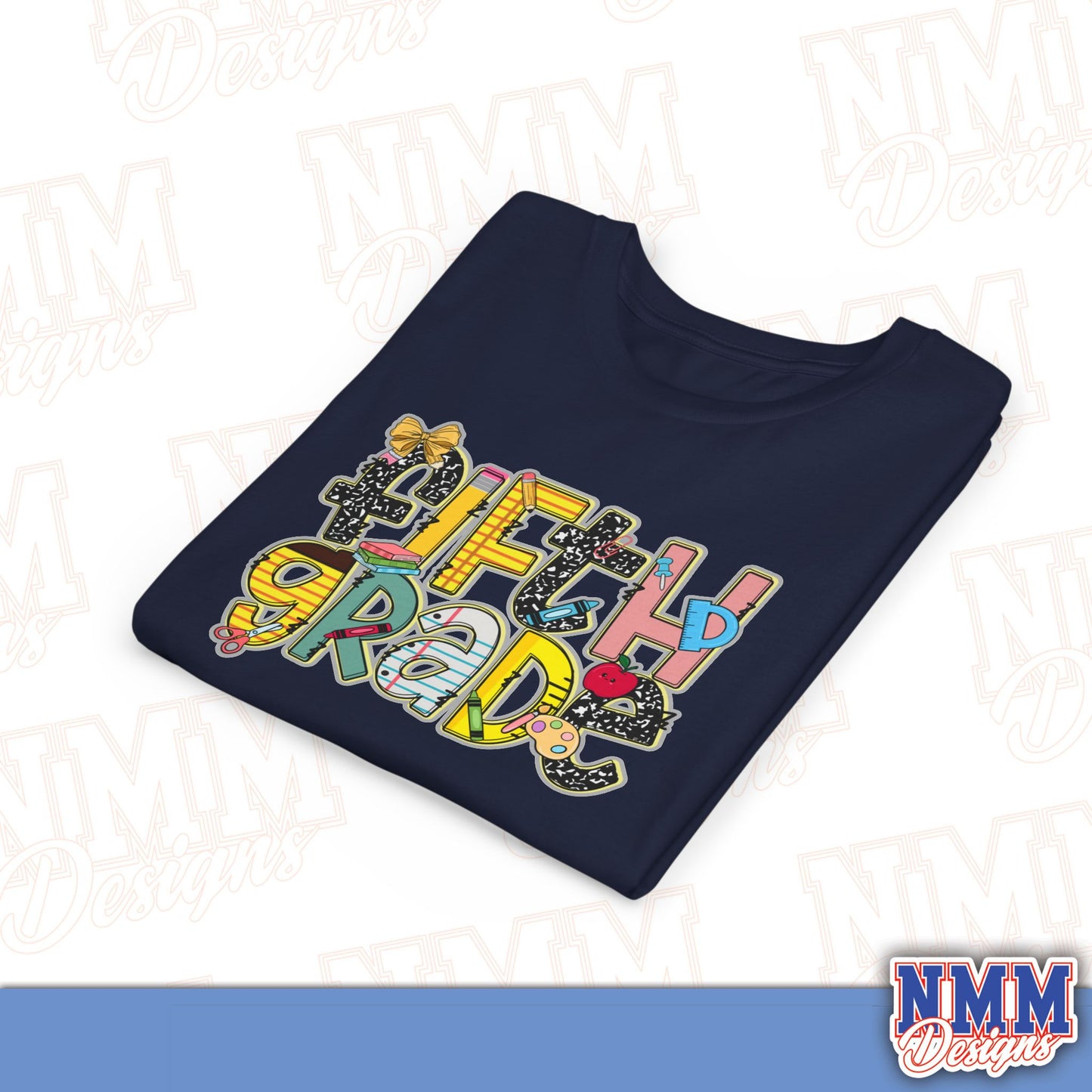 Copy of Fifth Grade Back to School Youth Shirt, Kids Sportswear, School Spirit Apparel, Back to School