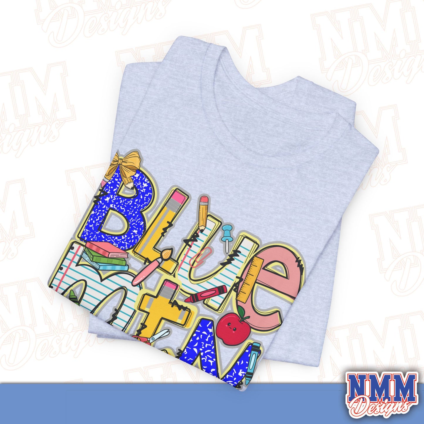 Blue Mountain Eagles Tee Shirt, Unisex Graphic T-Shirt, Casual Wear, Perfect for School Spirit, Gifts for Sports Fans, Summer Outfit