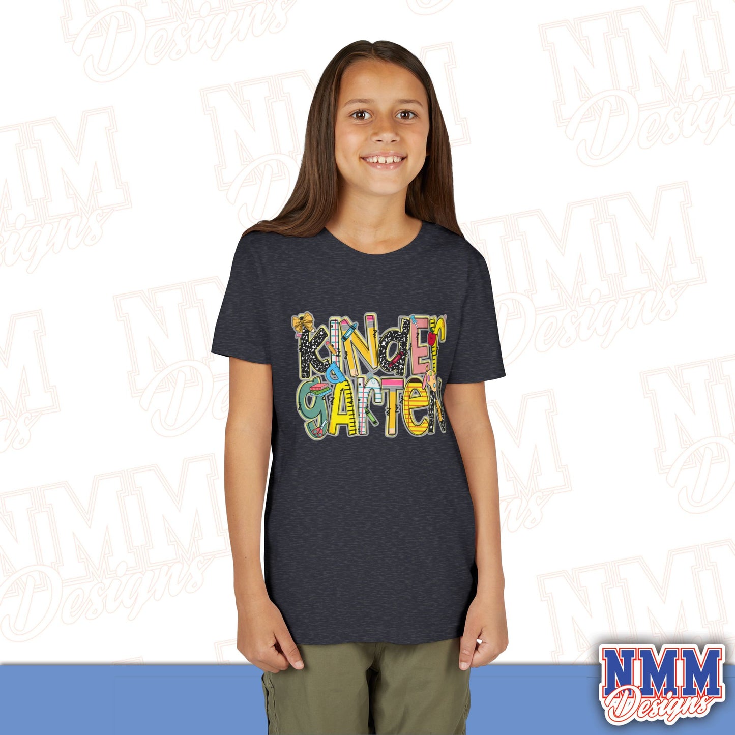 Kindergarten Back to School Youth Shirt, Kids Sportswear, School Spirit Apparel, Back to School